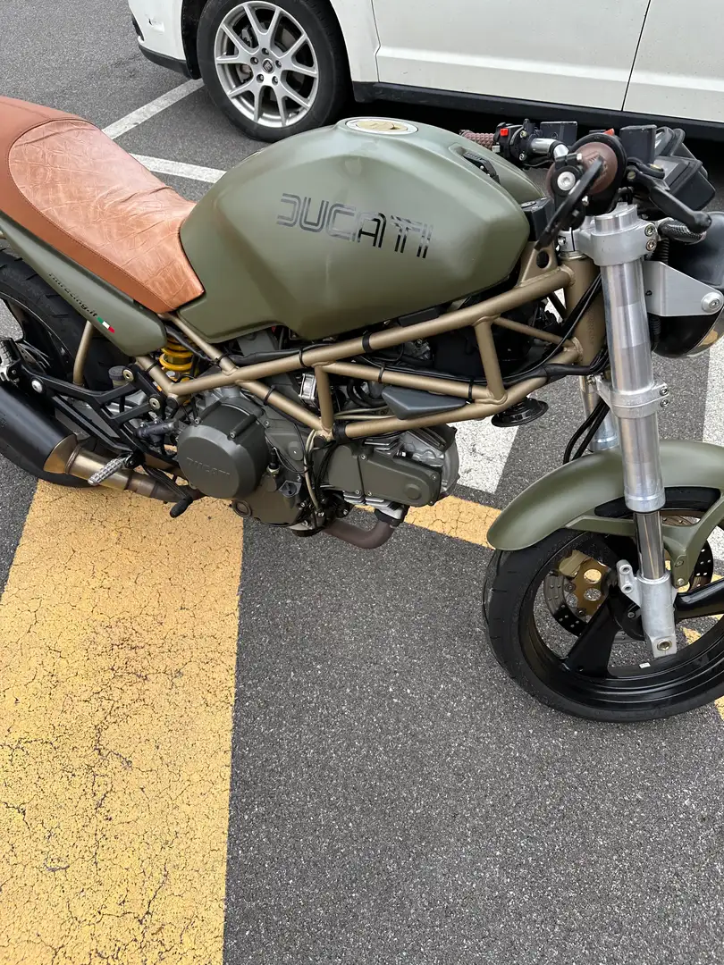 Ducati Monster 600 Mod. Black Edition rivisitata e migliorata Zielony - 2