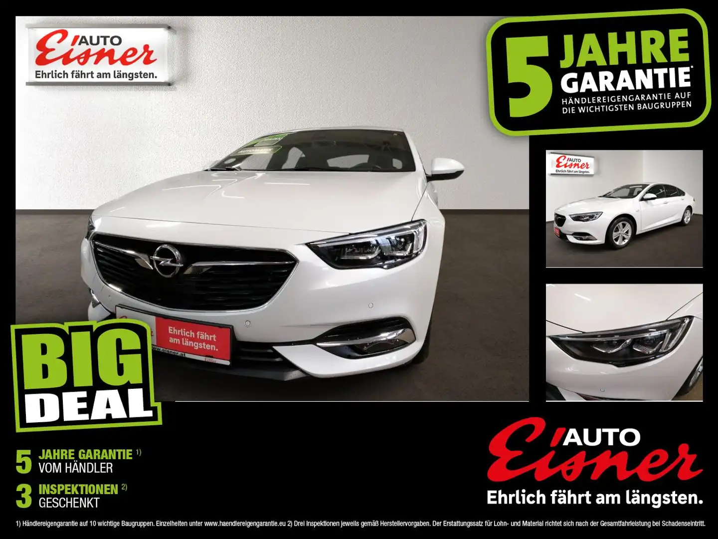 Opel Insignia GS 22.0 CTDI Lenkrad + Sitzheizung, Wit - 1