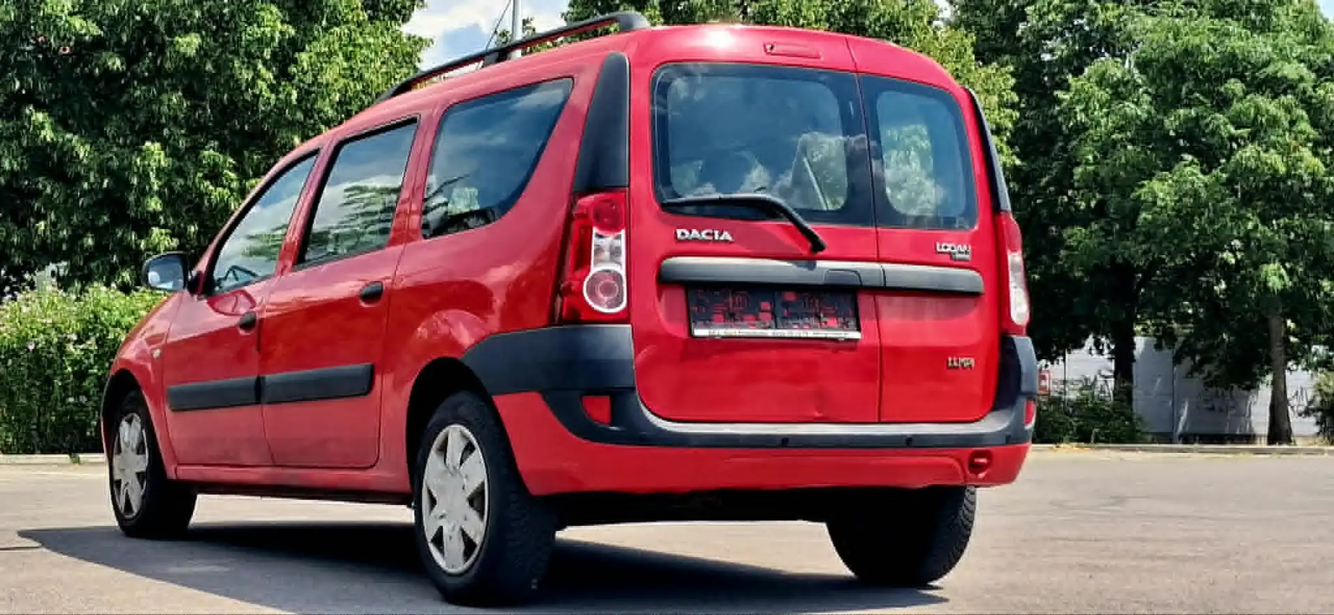 Dacia Logan MCV Laureate 1,4 MPI Pickerl ist Abgelaufen Rot - 2