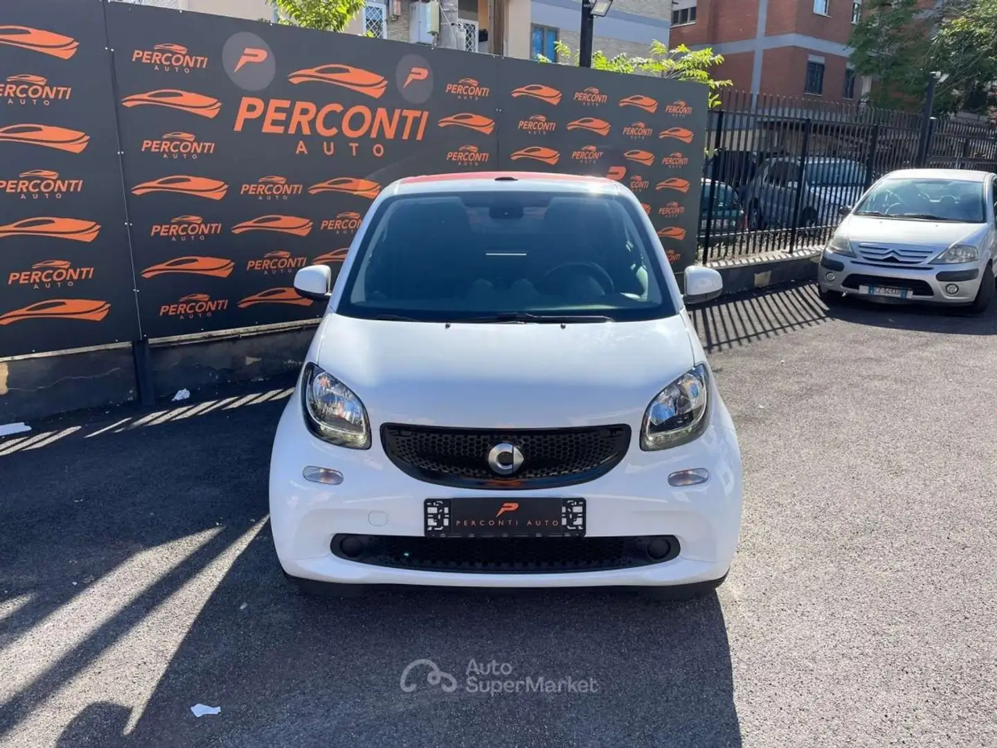 smart forTwo 70 1.0 twinamic cabrio Passion Bianco - 2