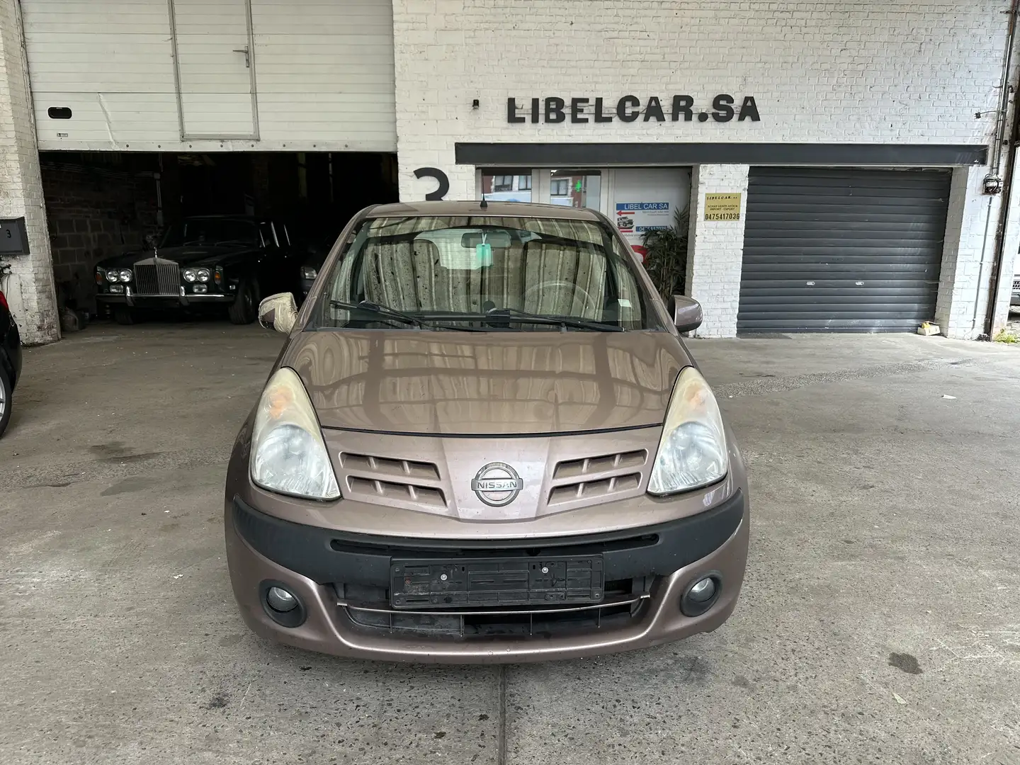 Nissan Pixo 1.0i Acenta CT+Carpass+Prêt à Immatriculer Bruin - 2