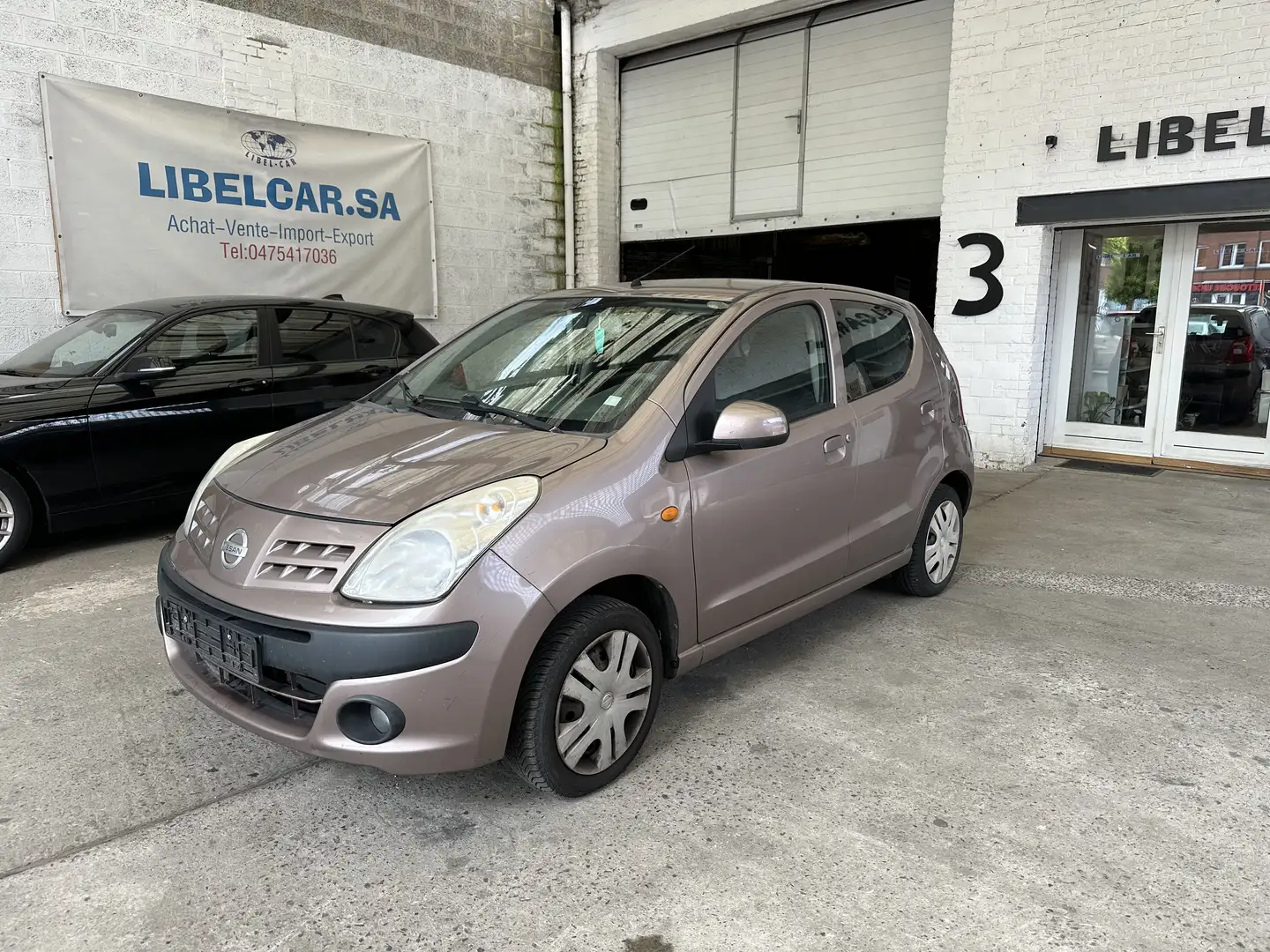 Nissan Pixo 1.0i Acenta CT+Carpass+Prêt à Immatriculer Brązowy - 1