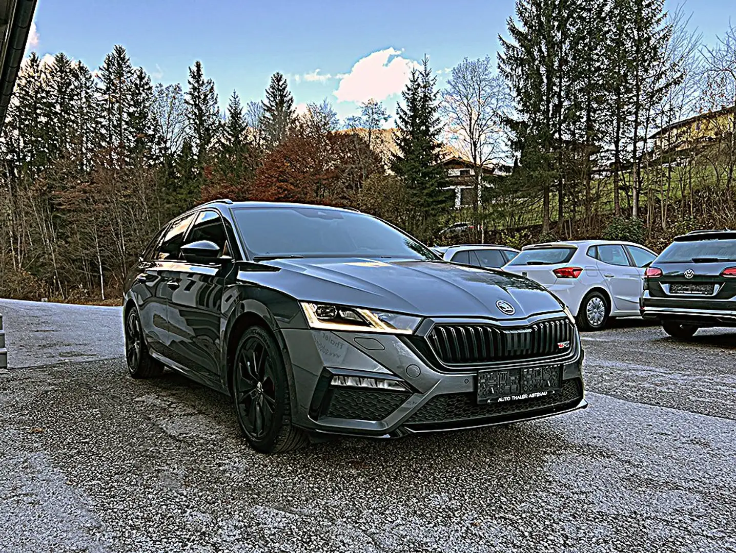Skoda Octavia Octavia Combi 2,0 TDI 4x4 RS DSG Grau - 2