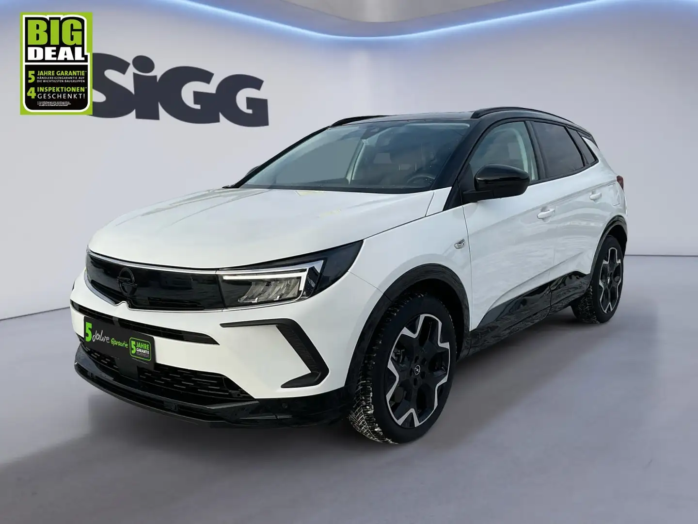 Opel Grandland 1.6 Turbo GS-LINE Plug-in-Hybrid (Benzin + E-Motor Weiß - 2