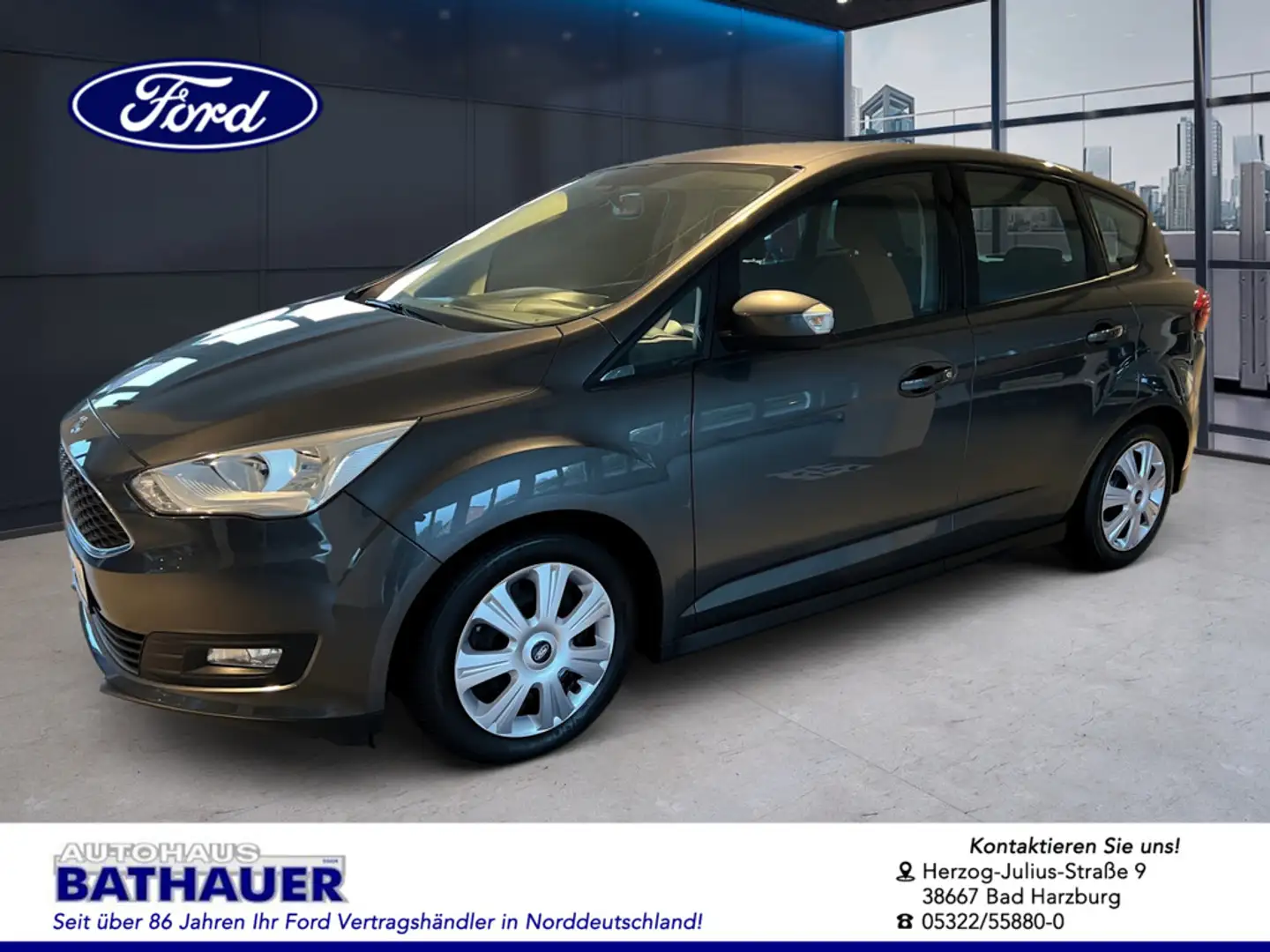 Ford C-Max 1.0 EcoBoost Start/Stopp Trend Grijs - 1