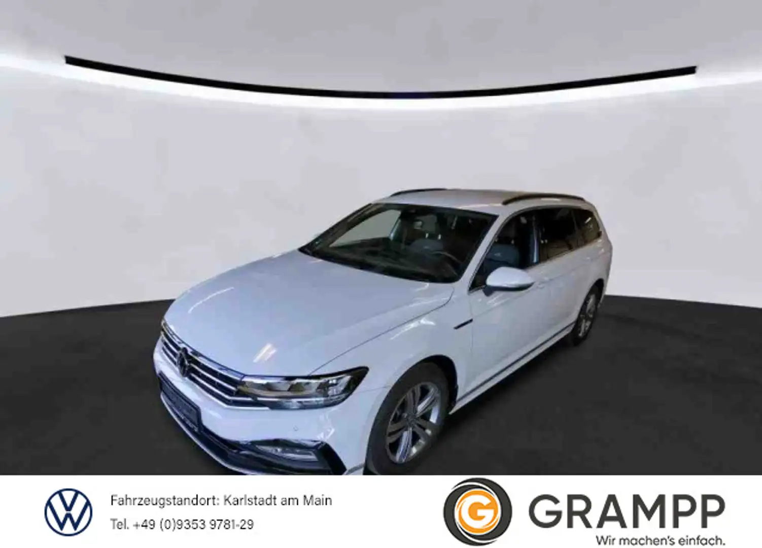 Volkswagen Passat Variant Business 2.0TDI DSG 4Motion +AHK+ Weiß - 1