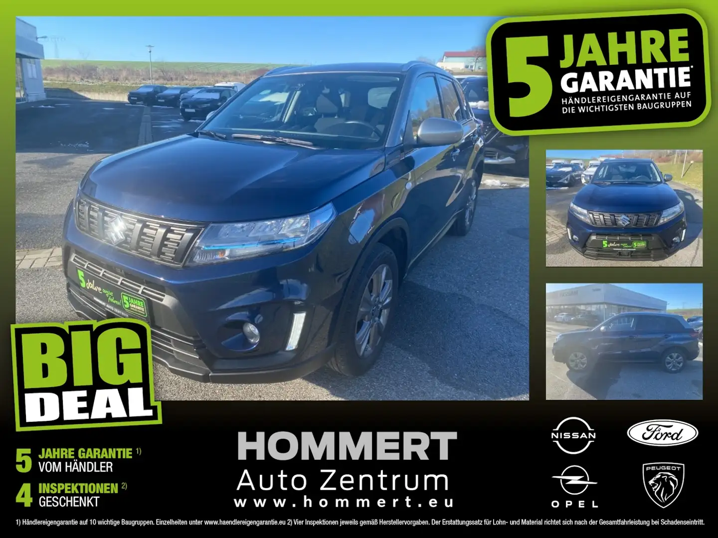 Suzuki Vitara 1.4 DITC Comfort ACC+LED+SHZ+Kam.+KeyLess Azul - 1