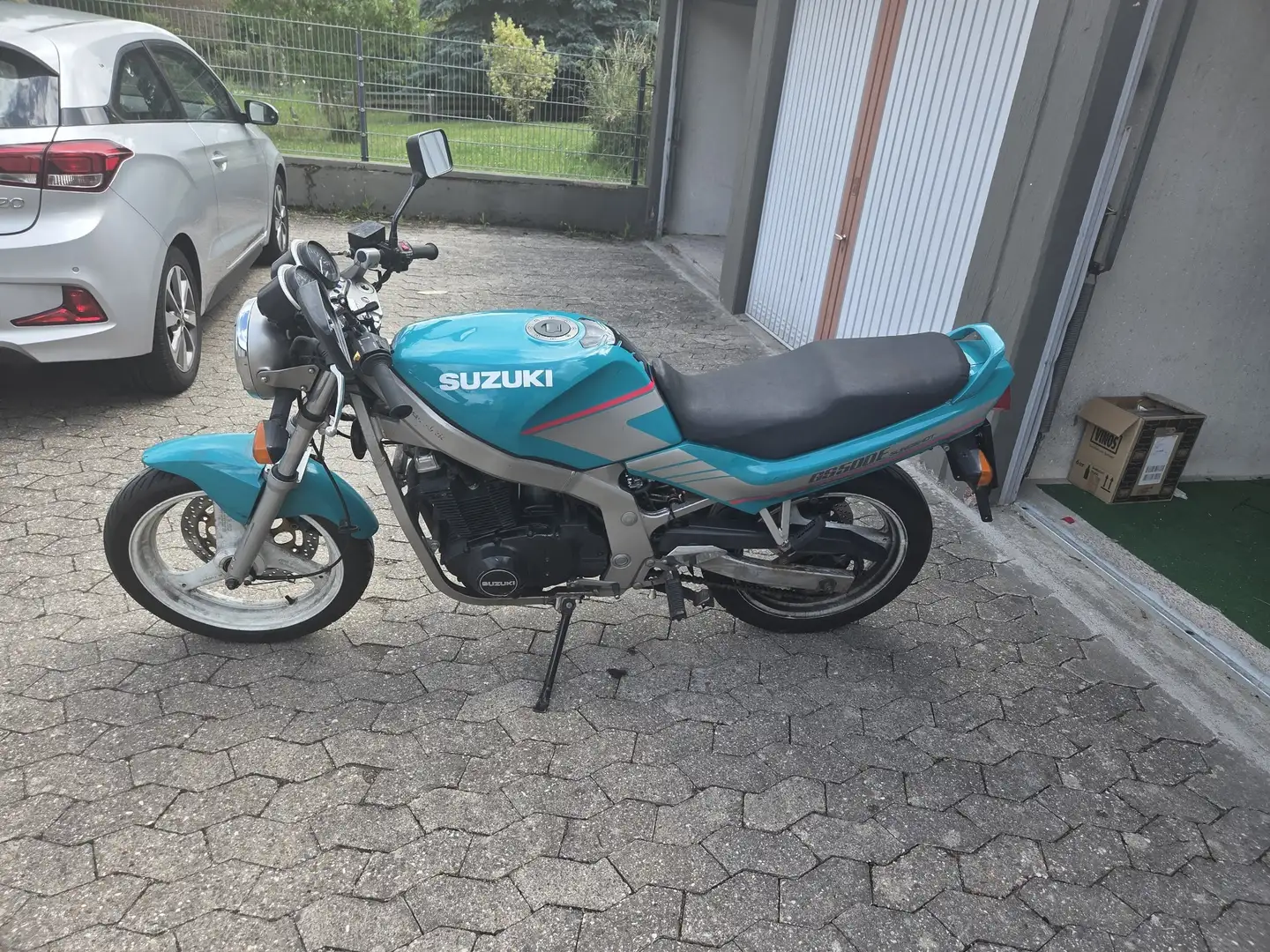 Suzuki GS 500 Grün - 2