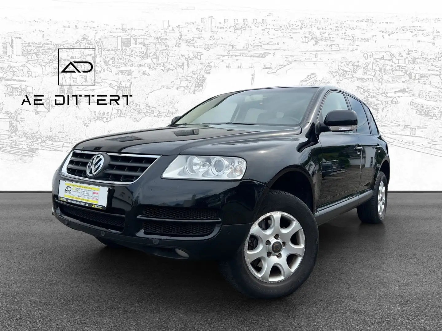 Volkswagen Touareg V6 TDI ++SHZ+PP++Rentner+Wartung ok++ Schwarz - 1