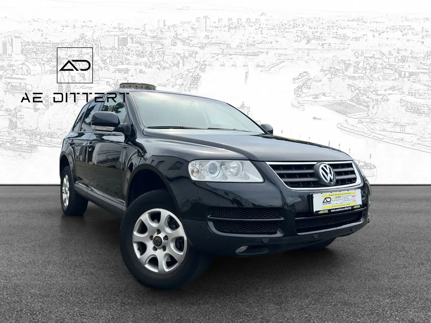 Volkswagen Touareg V6 TDI ++SHZ+PP++Rentner+Wartung ok++ Schwarz - 2