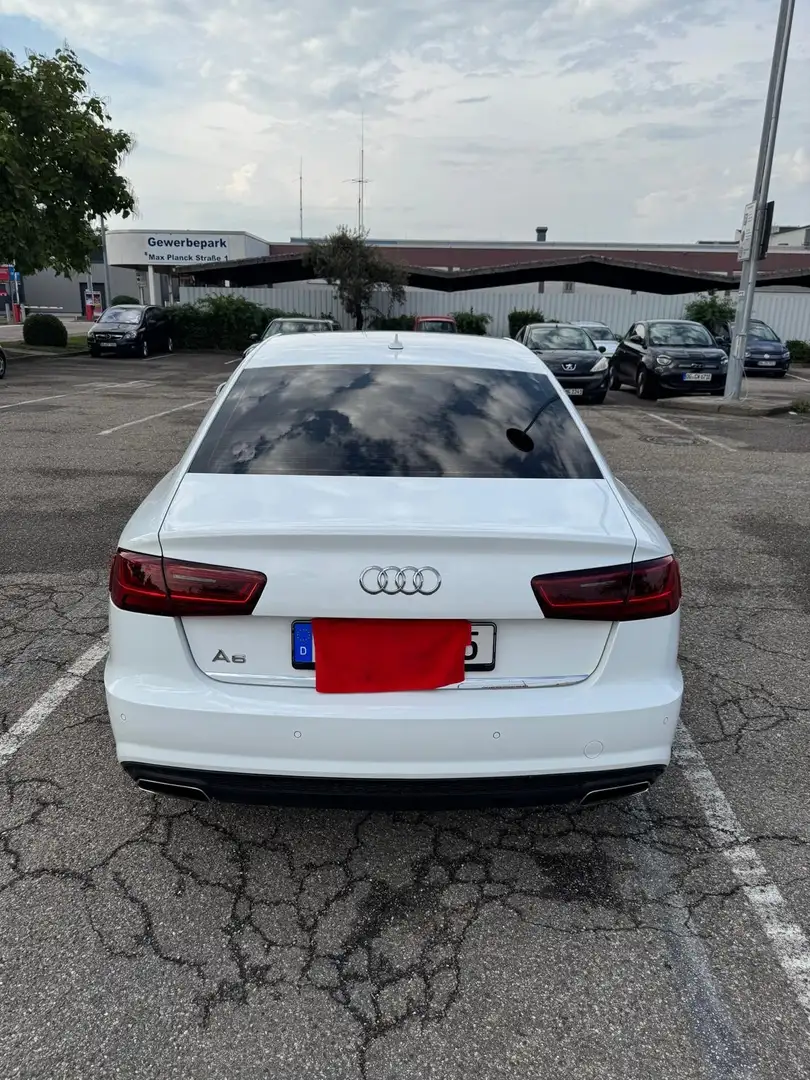 Audi A6 2.0 TFSI S tronic Weiß - 2