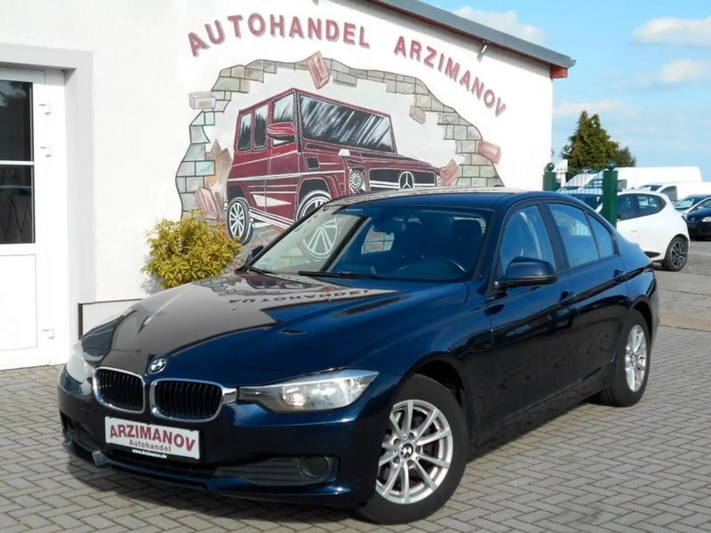 BMW 318 d  AUTOMATIC/NAVI/KLIMA Blau - 1