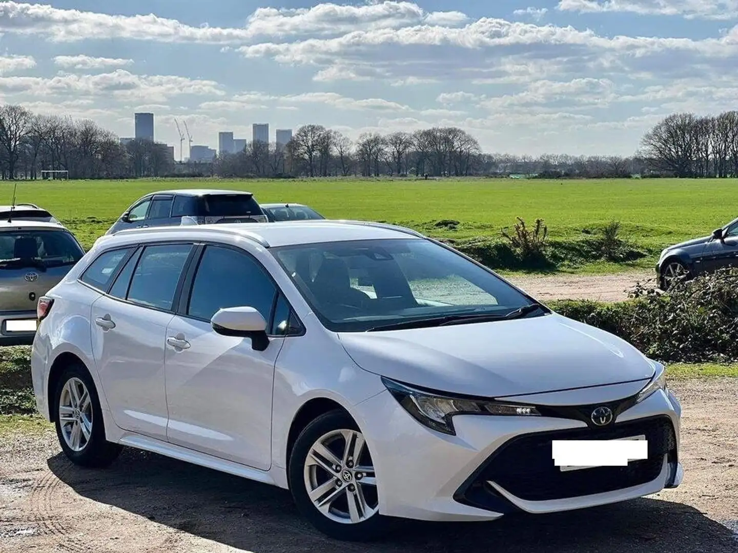 Toyota Corolla Corolla 1.6 VVT-i Combi Automatik Sol Blanc - 1