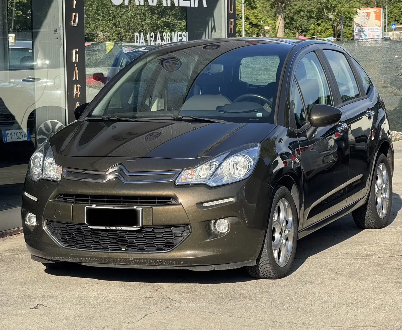 Citroen C3 1.2 vti- cinghia sostituita-neopatentati Verde - 2
