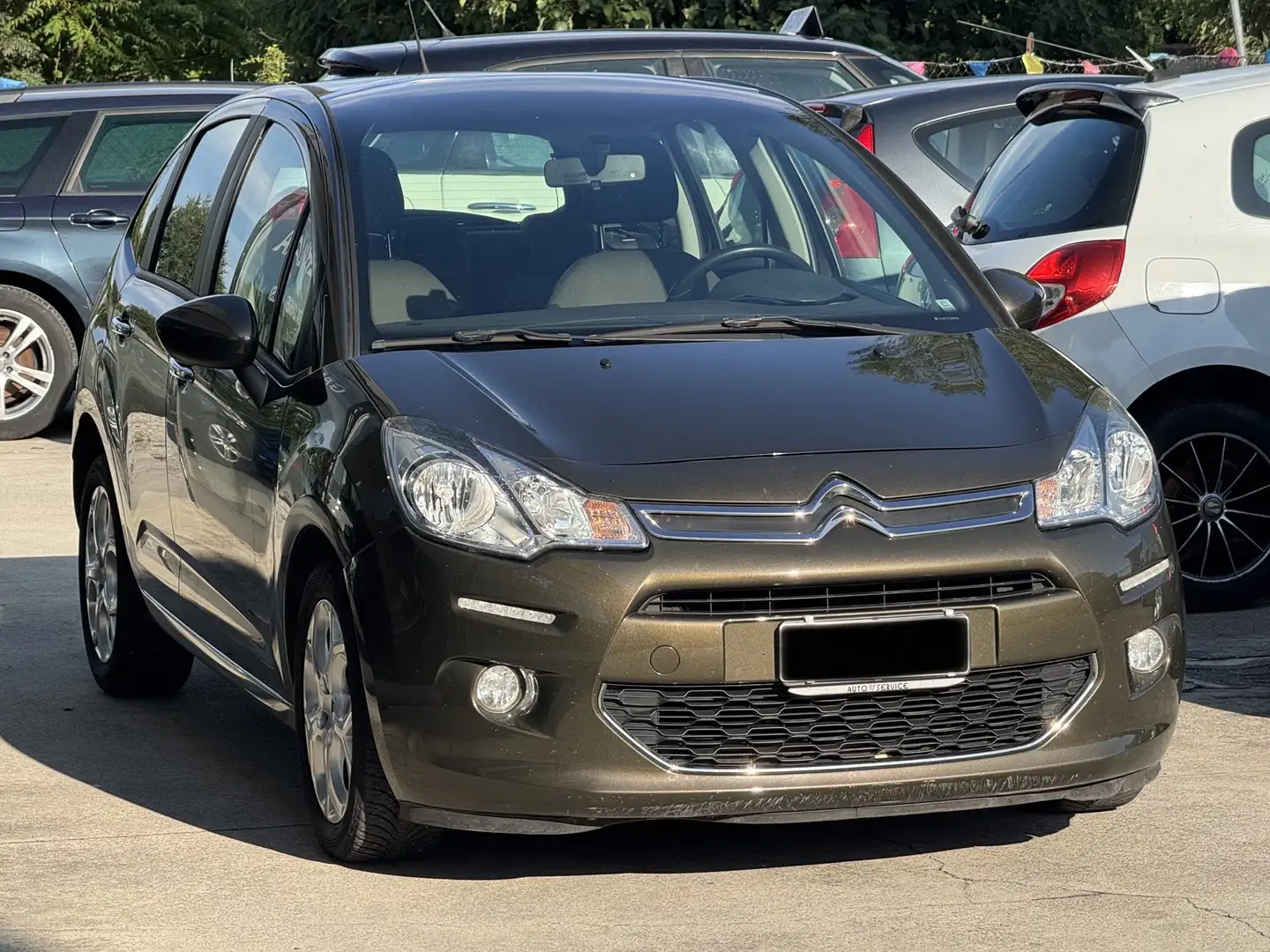 Citroen C3 1.2 vti- cinghia sostituita-neopatentati Verde - 1