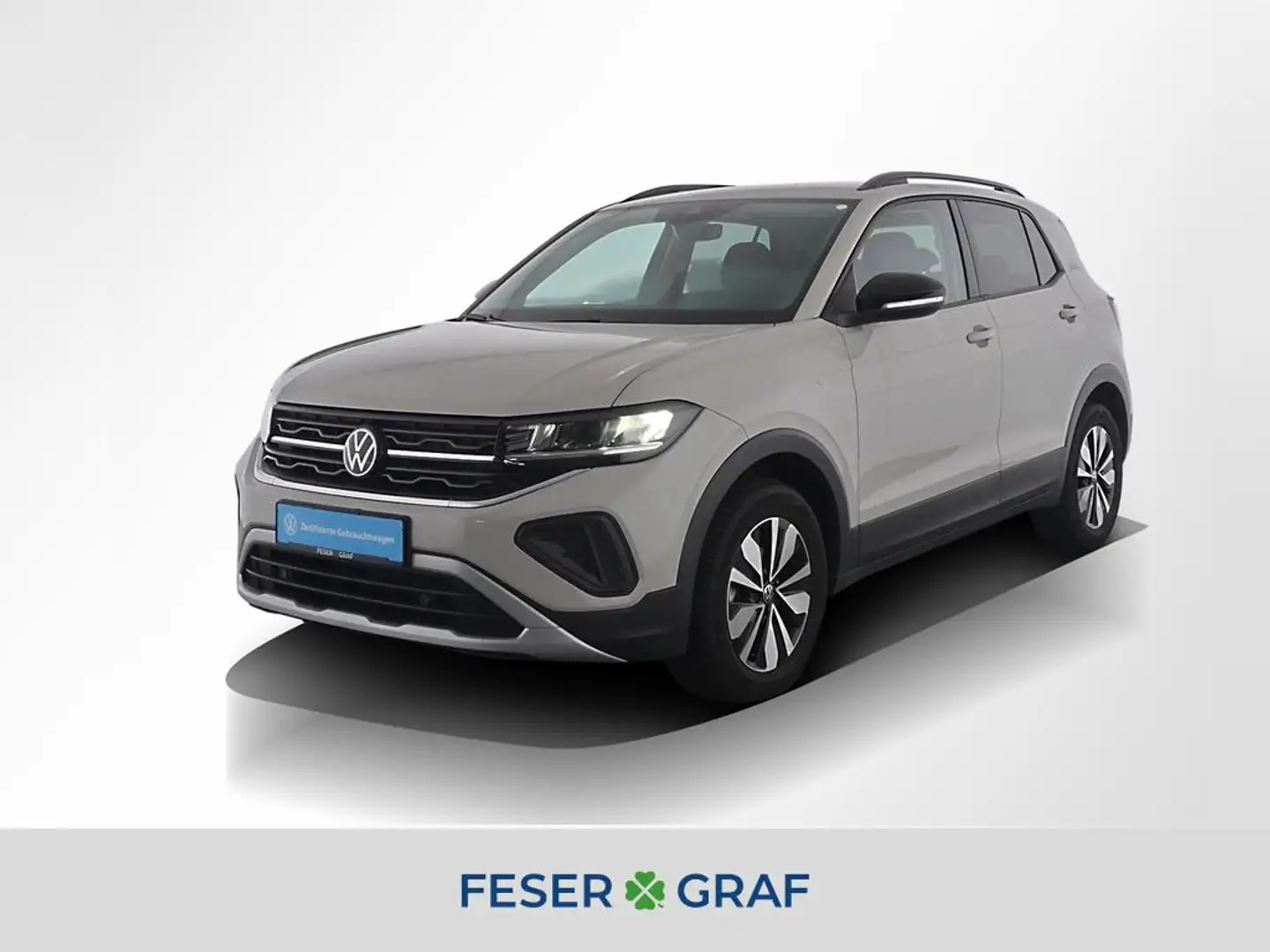 Volkswagen T-Cross Goal 1.0 TSI APP LED SiHz Grau - 1