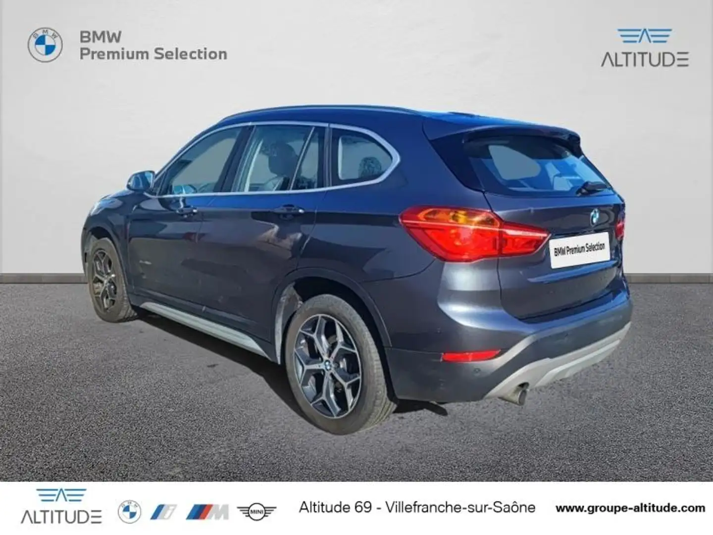 BMW X1 sDrive18dA 150ch xLine Gris - 2