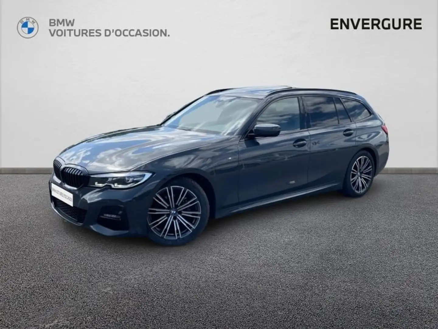 BMW 318 318dA MH 150ch M Sport Gris - 1