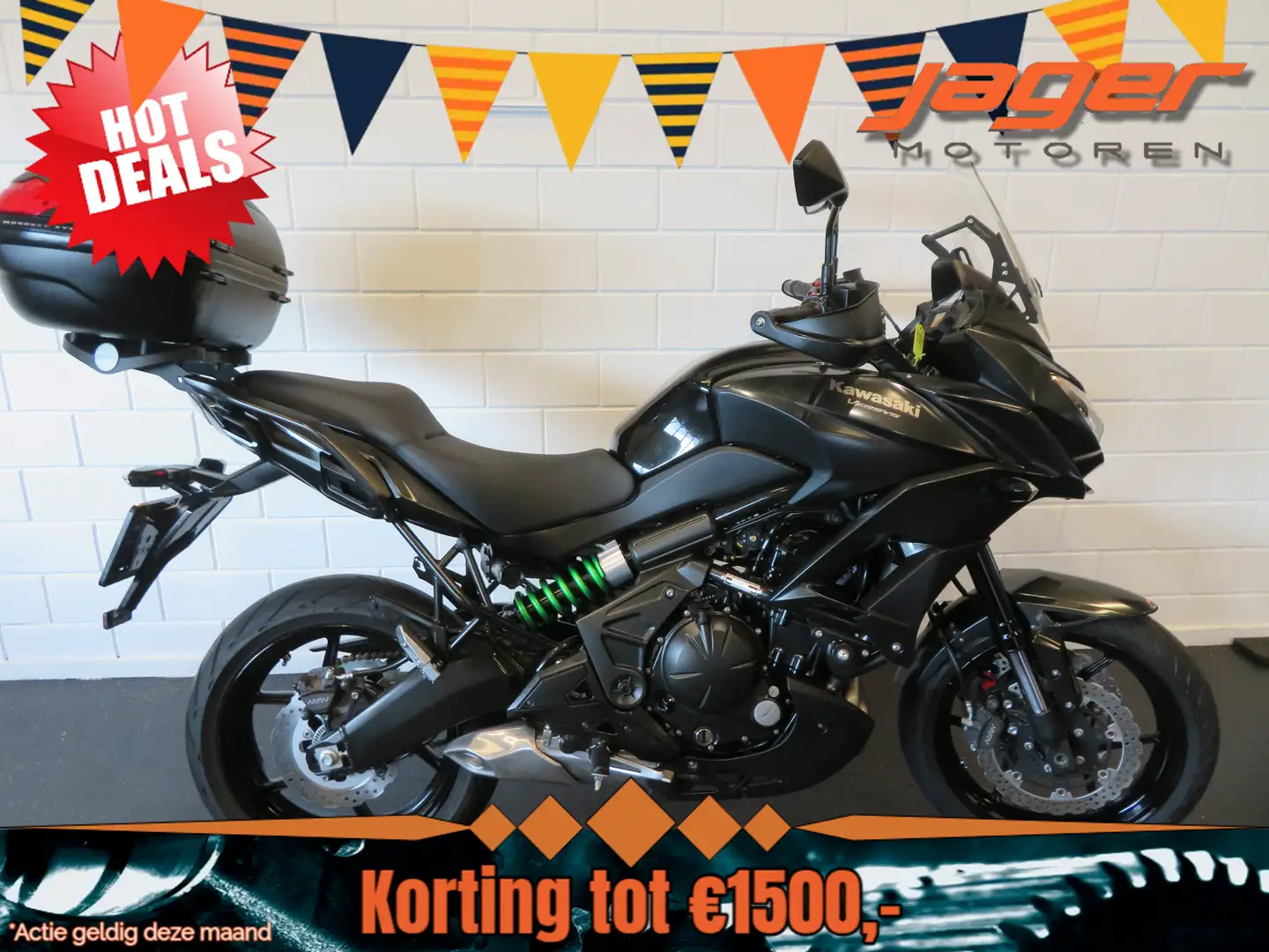 Kawasaki Versys 650 ABS ZEER FRAAI! Noir - 1