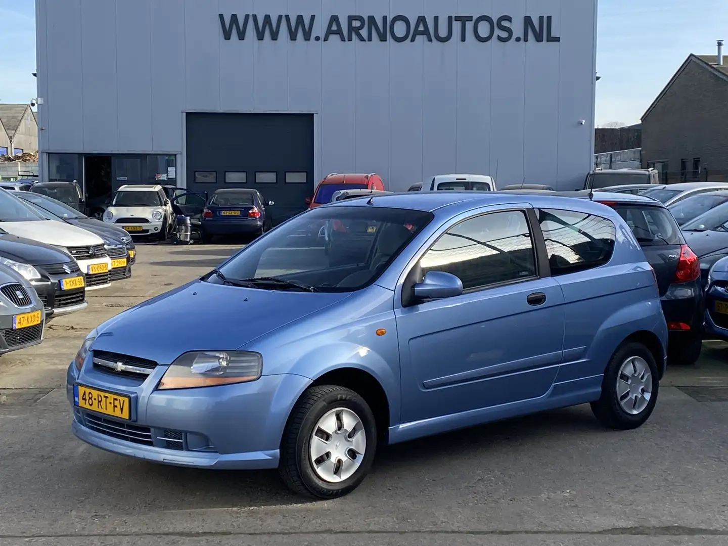 Chevrolet Kalos 1.2 Pure, APK TOT 13-11-2026, 147.362 KM NAP, 2E E Bleu - 1