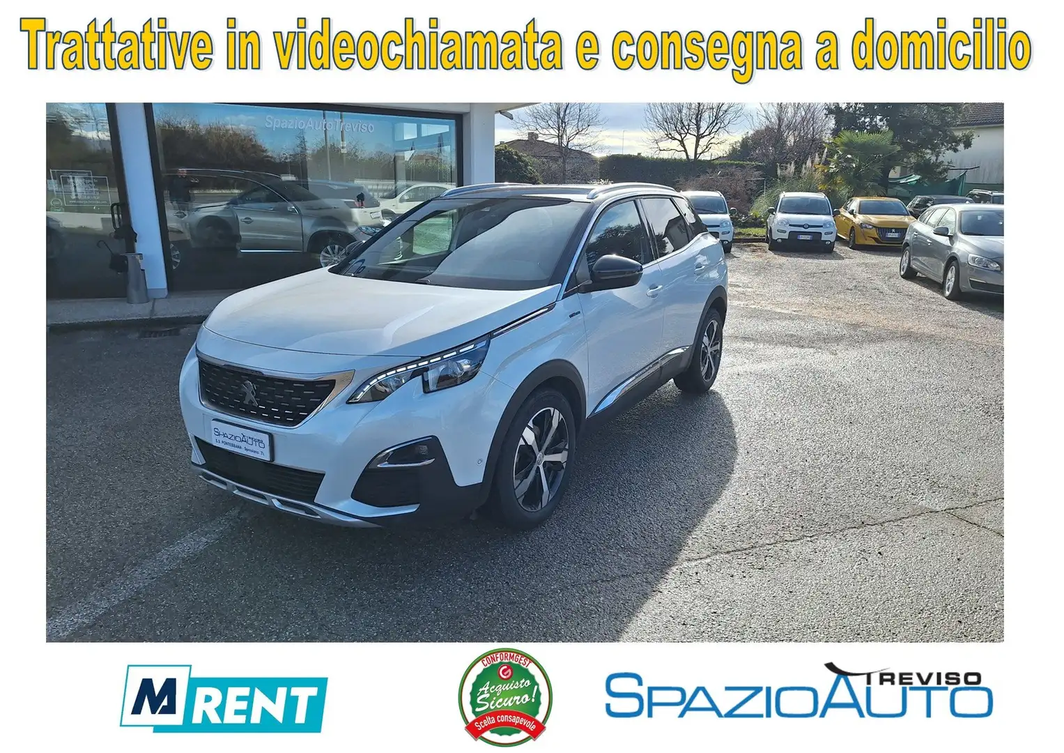 Peugeot 3008 3008 2.0 bluehdi GT Line s  //// MOLTO BELLA //// Blanc - 1