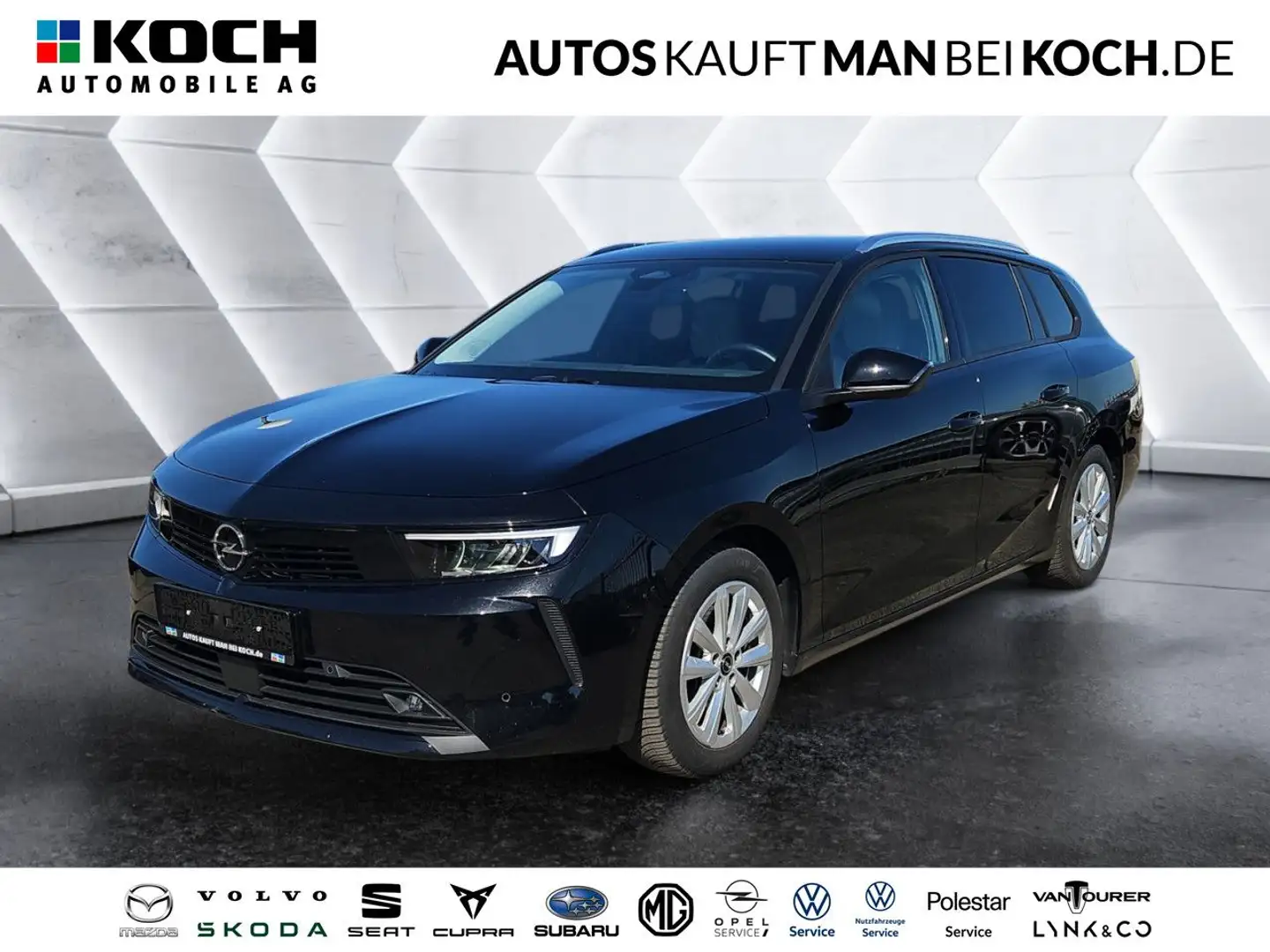 Opel Astra 1.5 D Sports Tourer  Elegance Bluetooth LED Noir - 1