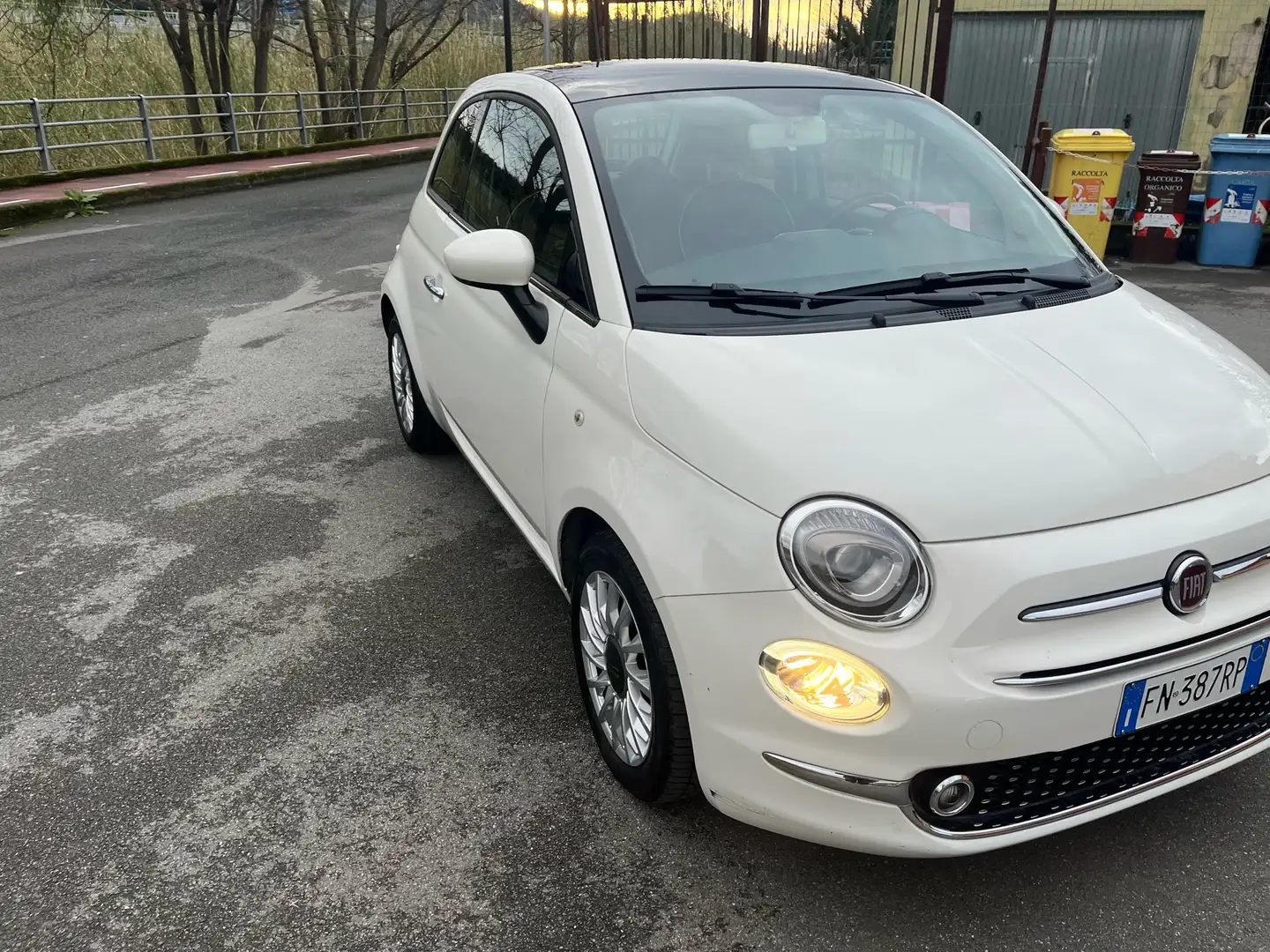 Fiat 500 500 1.3 mjt Lounge 95cv Wit - 2