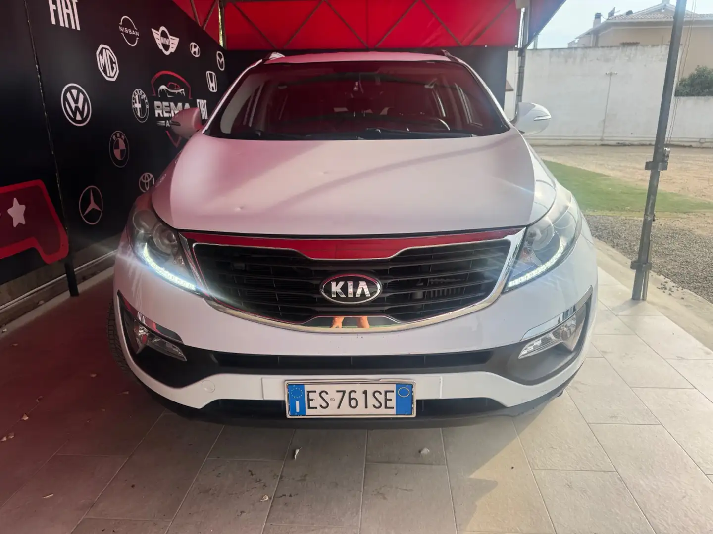 Kia Sportage Sportage 1.7 CRDI VGT 2WD Class Blanc - 2