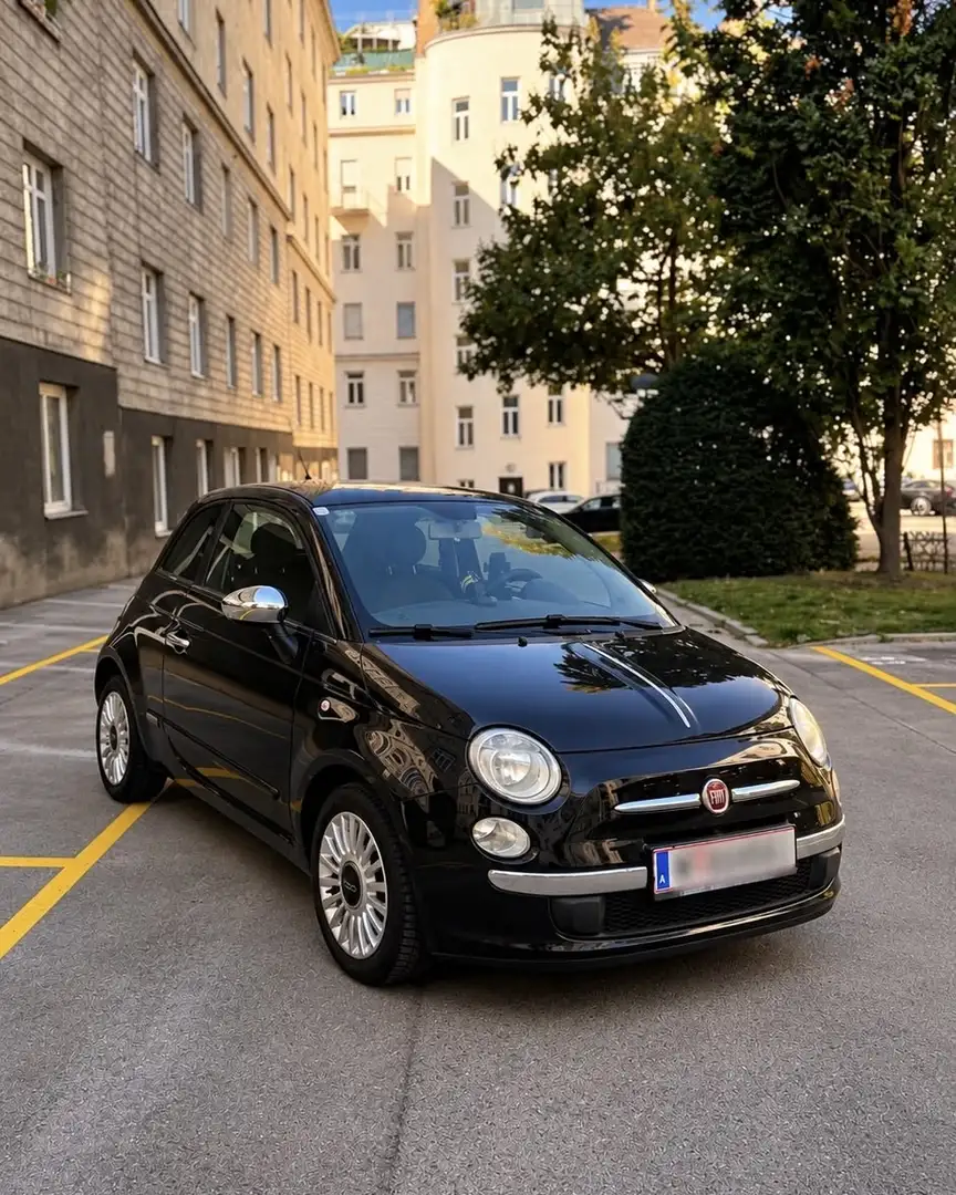 Fiat 500 Pop Schwarz - 1