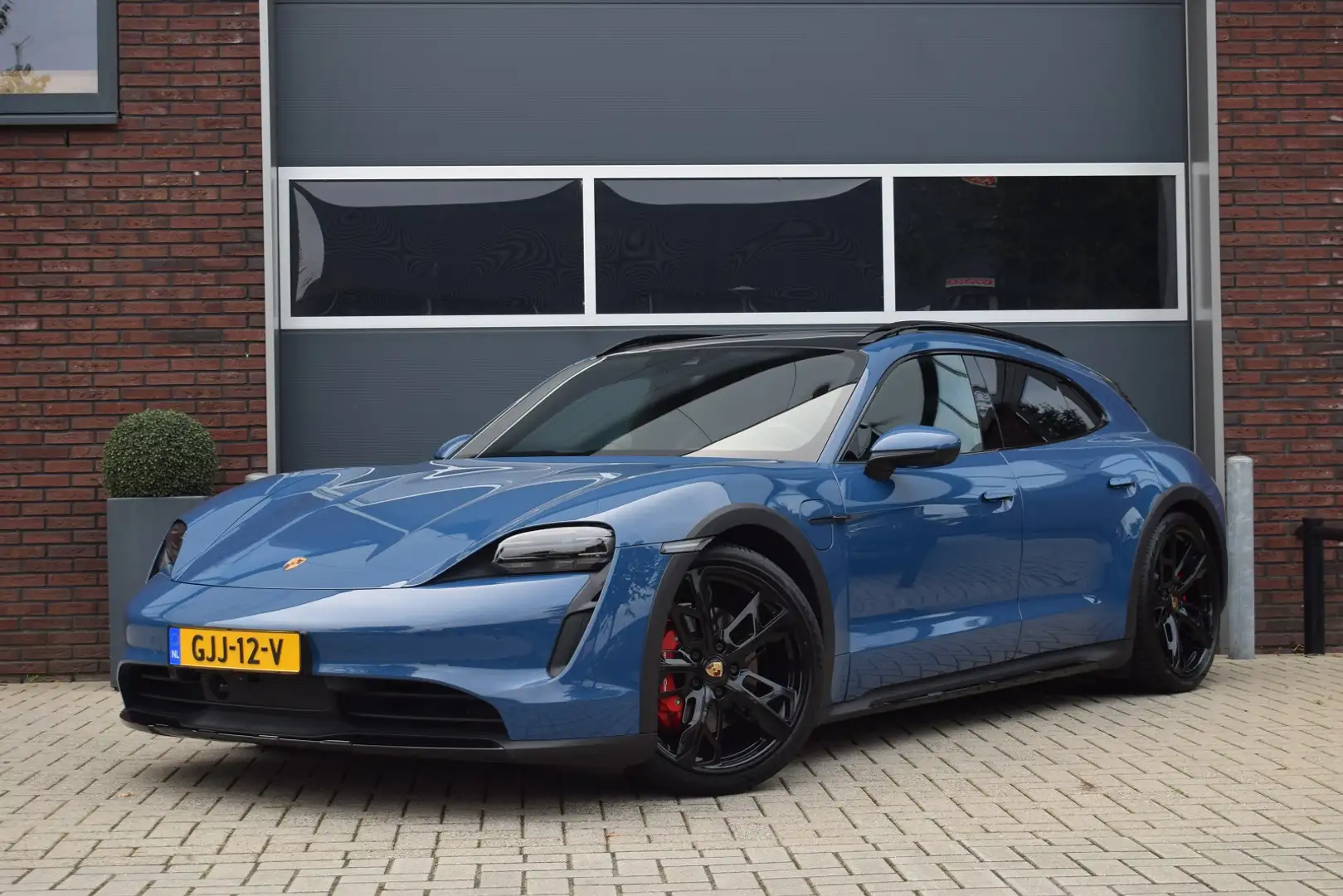 Porsche Taycan Cross Turismo 4S 93 kWh Sport chrono - Luchtvering Kék - 1