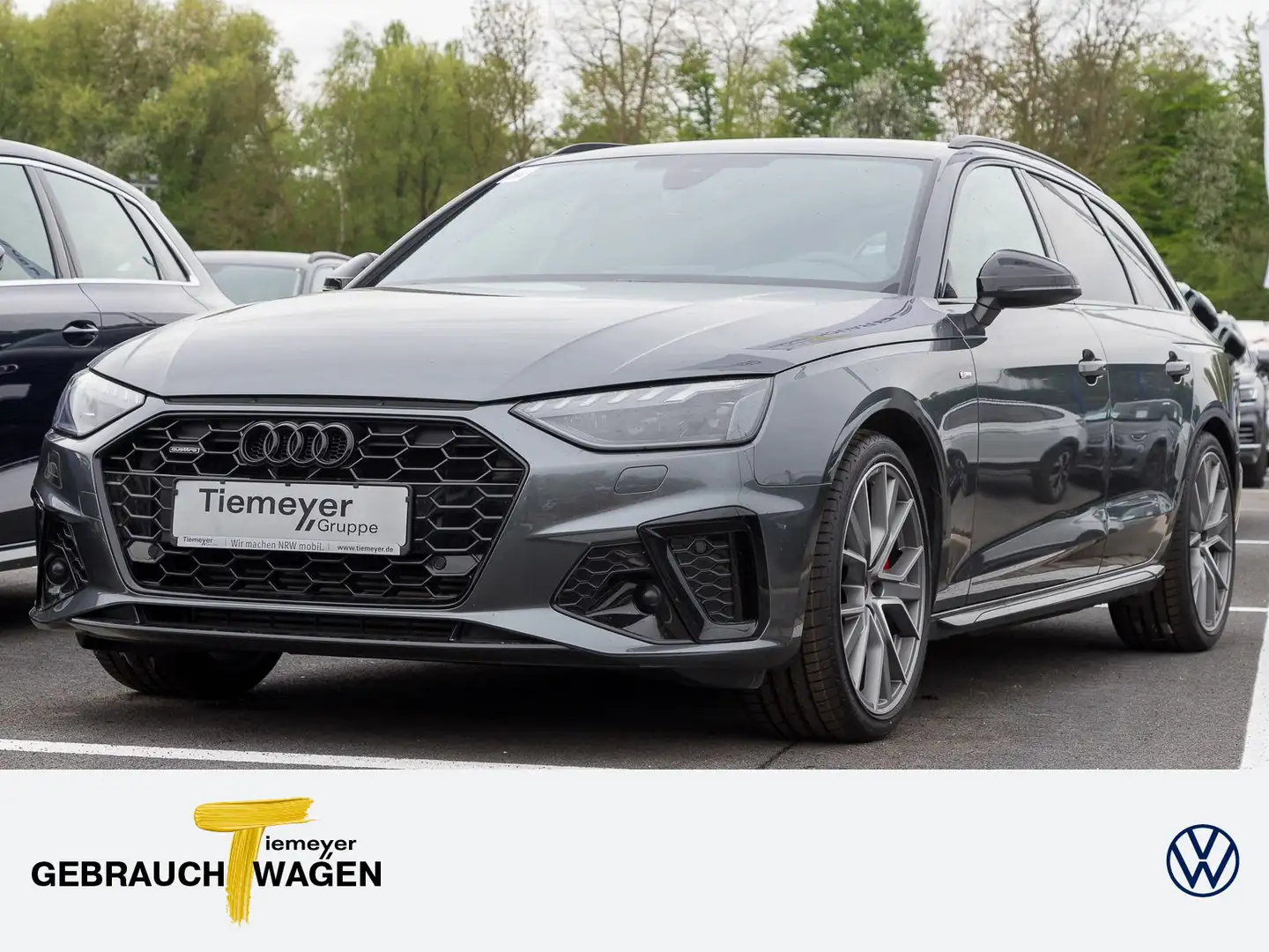 Audi A4 40 TFSI Q 2x S LINE MATRIX KAMERA VIRTU Grau - 1