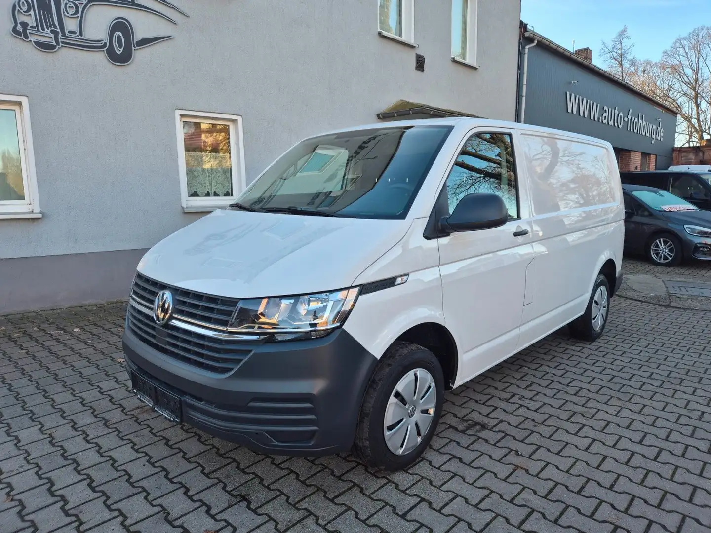 Volkswagen T6 Transporter T6.1,Kasten,Klima,3 Sitze,PDC Weiß - 2