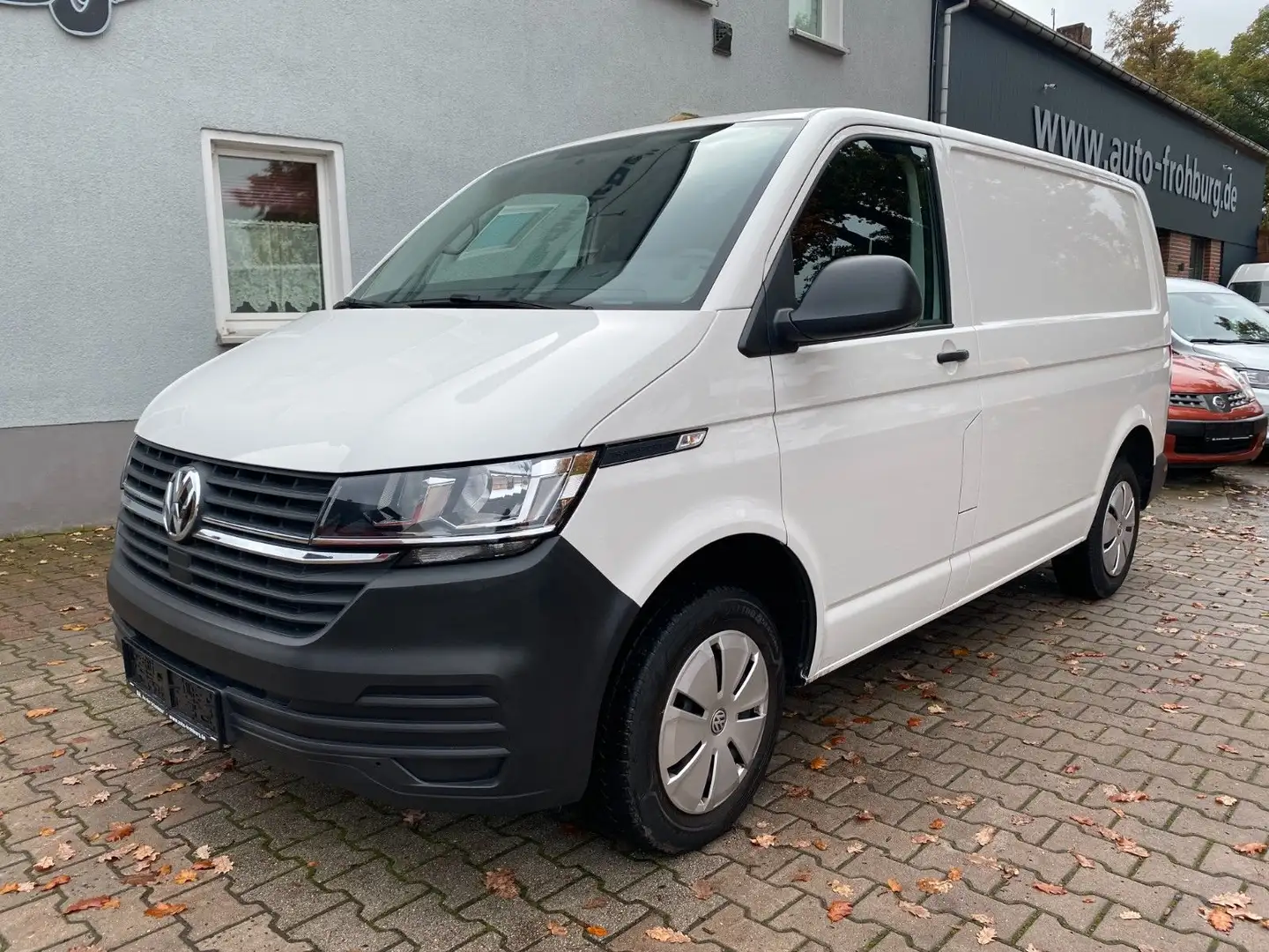 Volkswagen T6 Transporter T6.1,Kasten,Klima,3 Sitze,PDC Weiß - 1