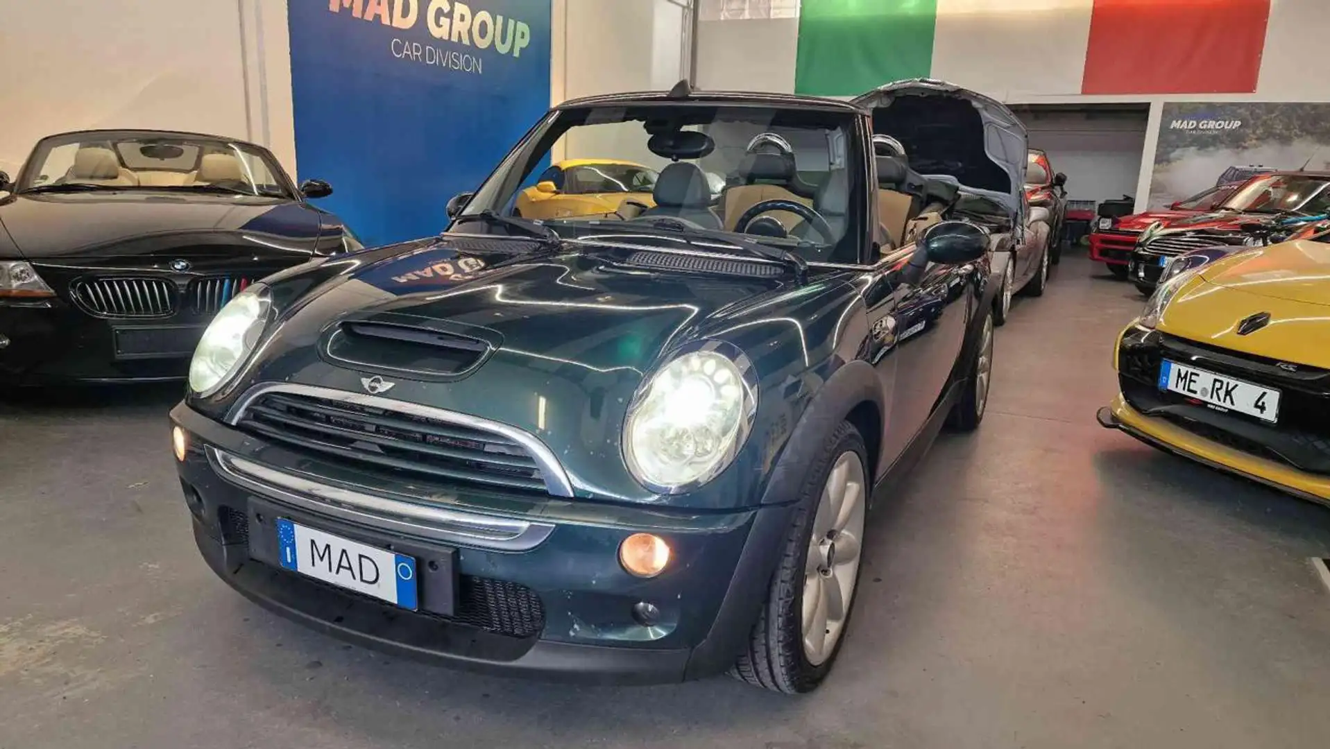 MINI Cooper Cabrio Mini 1.6 16V S VERDE INGLESE! Verde - 1