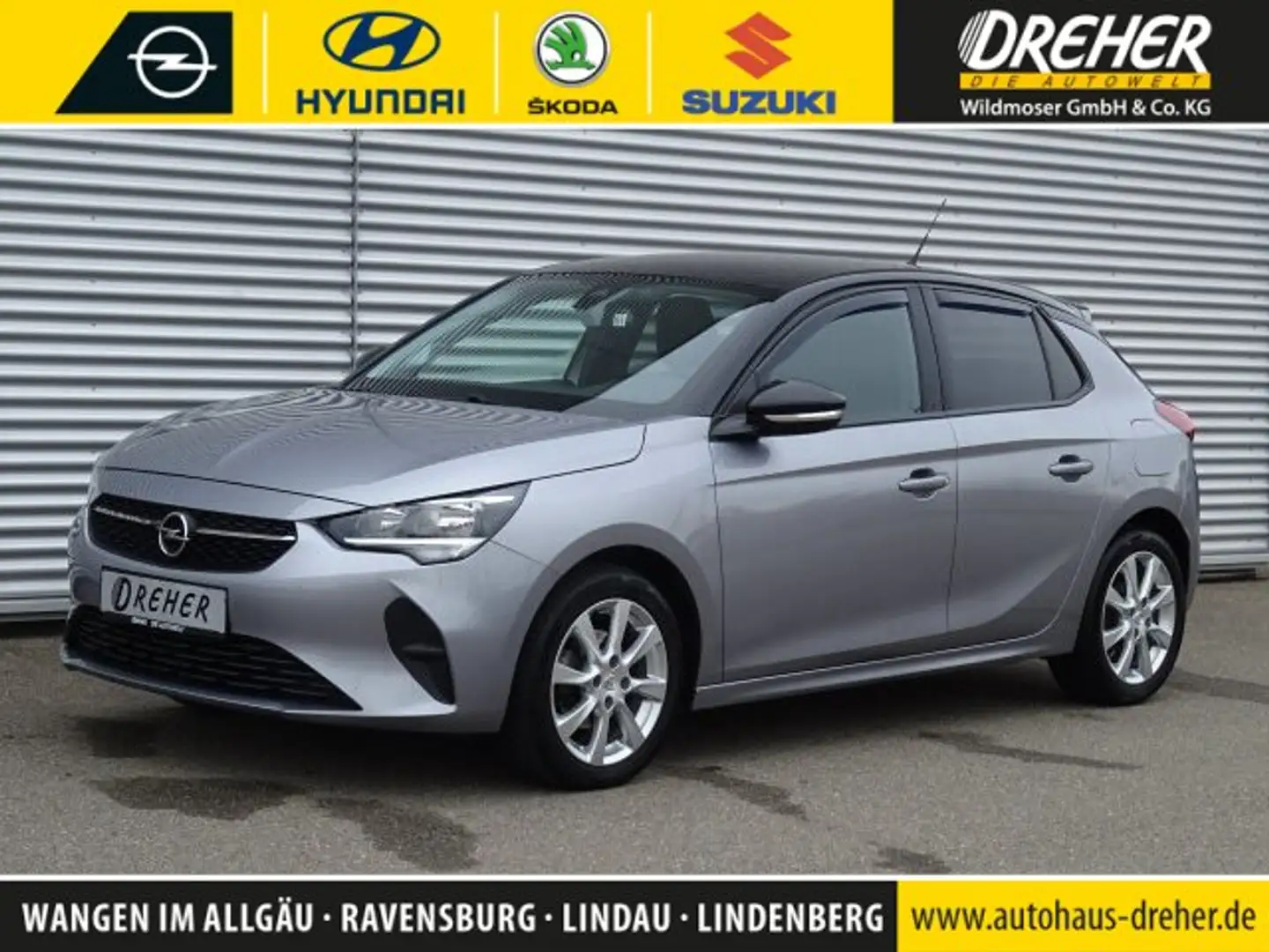 Opel Corsa Corsa F 1.2 Edition Klima/Sitzhzg./Kamera/LM BC Grau - 1