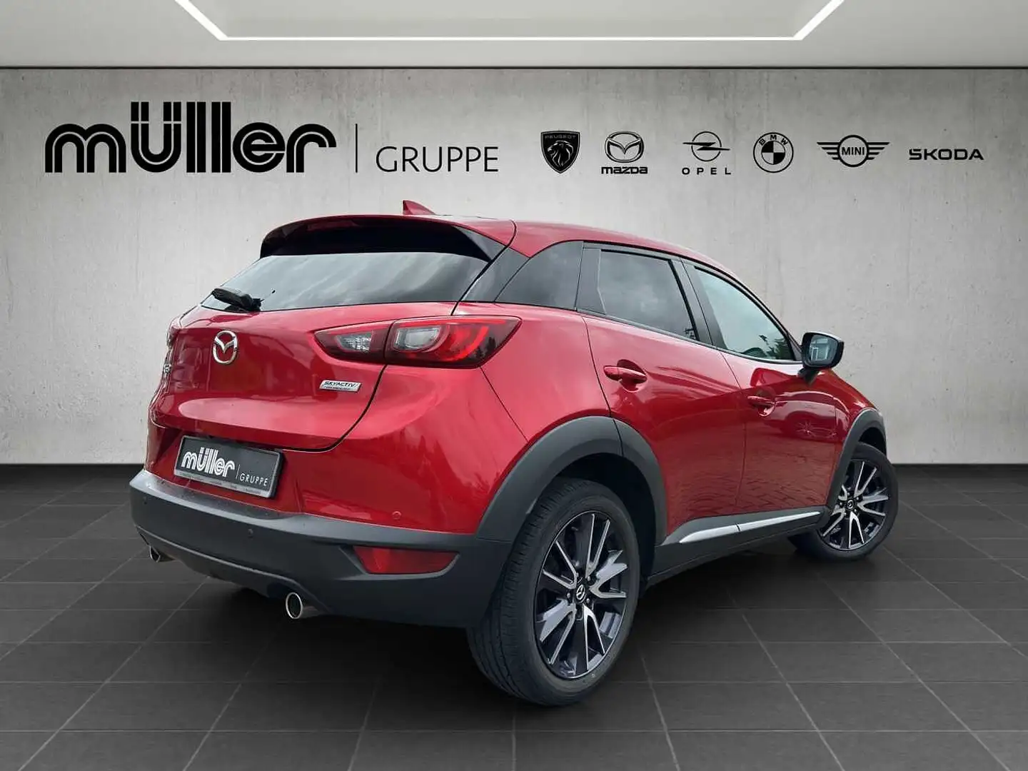 Mazda CX-3 G 120 PS FWD 6GS SPORTS NAVI Rouge - 2
