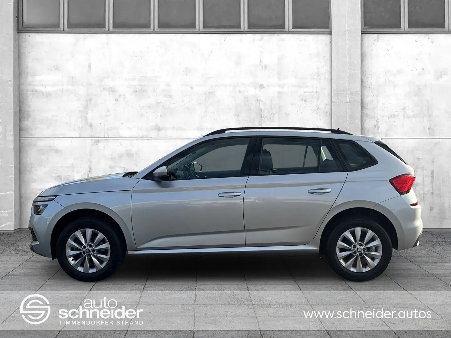 Skoda Kamiq Kamiq 1.0 TSI DSG Ambition AHK LED MirrorLink eFH. Silber - 2