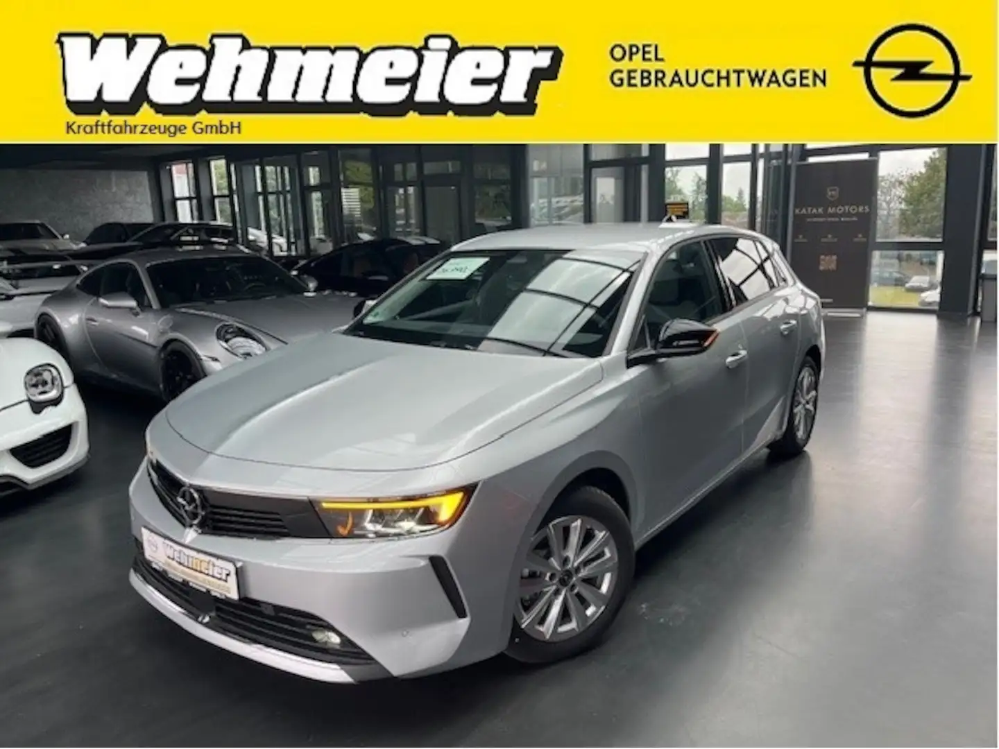 Opel Astra Edition Automatik,Navi,AW,SHz,Met.,AGR,LED Argent - 2