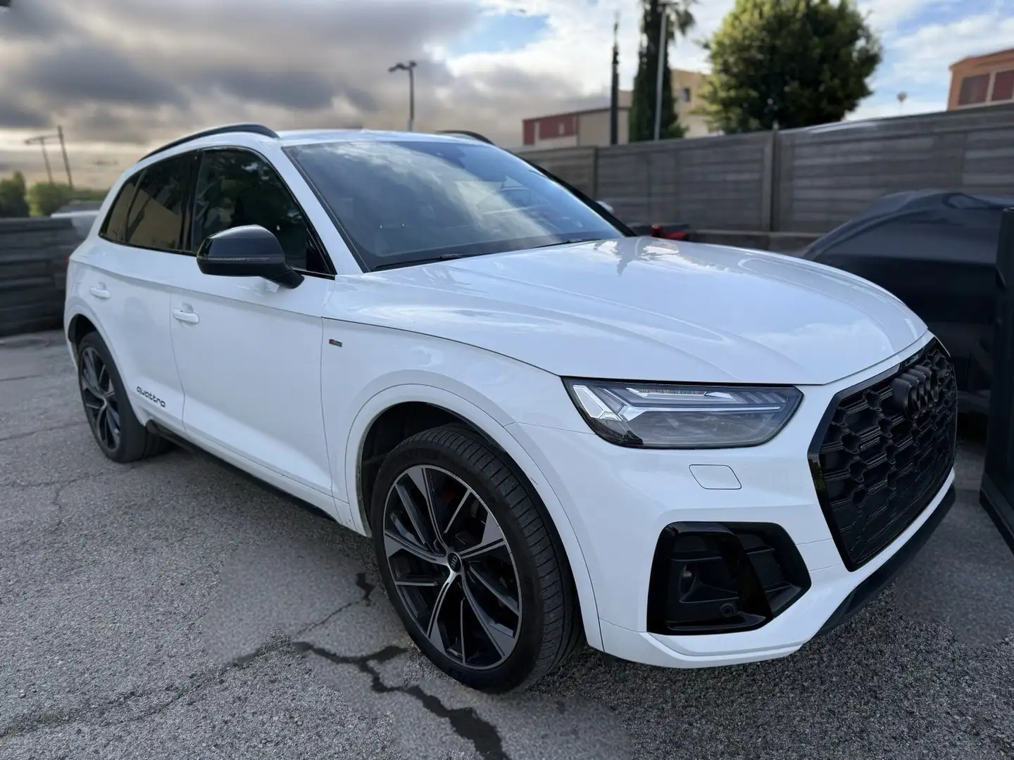 Audi Q5 Q5 40 TDI quattro Black line S tronic 150kW Blanco - 2