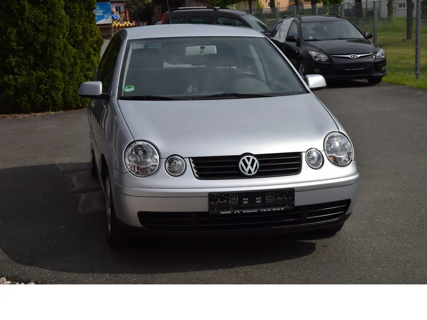 Volkswagen Polo 1,2 Comfortline Climatronic orig.105.355 km Silber - 2