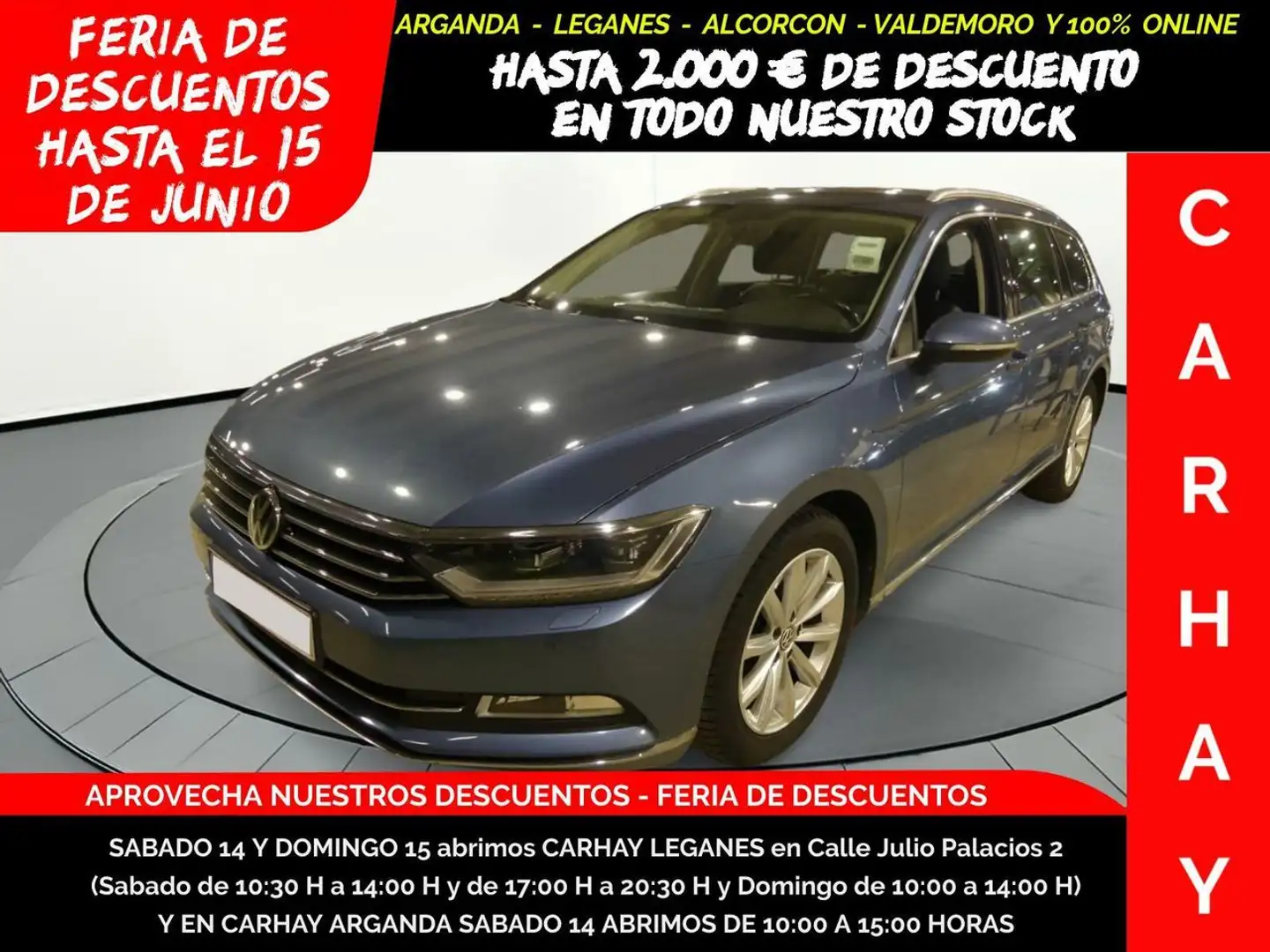 Volkswagen Passat VARIANT 1.6 CR TDI HIGHLINE BUSINESS Blu/Azzurro - 1