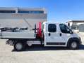 Fiat Ducato MAXI 35 LH1 2.3 MJT CASSONE CON GRU 7 POSTI - 2018 Wit - thumbnail 3