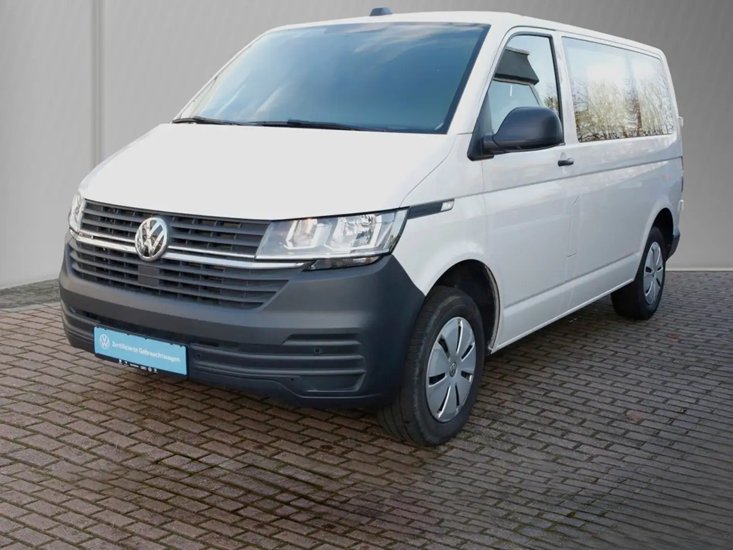 Volkswagen T6 Transporter Kombi T6.1 2.0 TDI 4MOTION Navi PDC Klima Weiß - 2