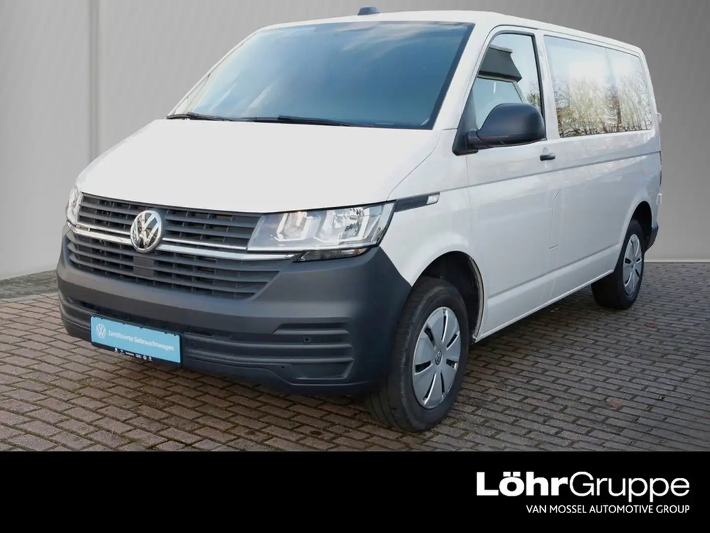 Volkswagen T6 Transporter Kombi T6.1 2.0 TDI 4MOTION Navi PDC Klima Weiß - 1