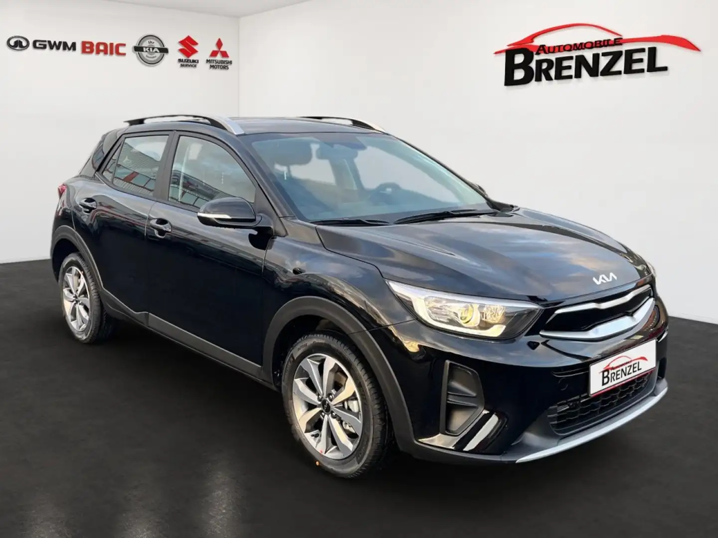 Kia Stonic 1.0 T-GDI Vision Navi Klima Klima Navi Zwart - 1