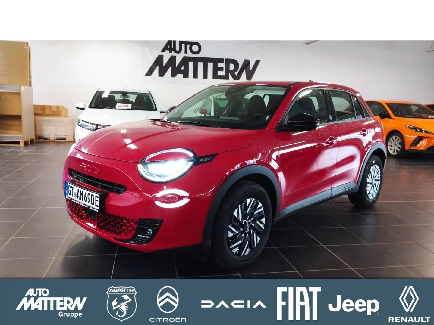 Fiat 600e |Klimaaut.|LED|CarPlay|PDC|USB Rot - 1