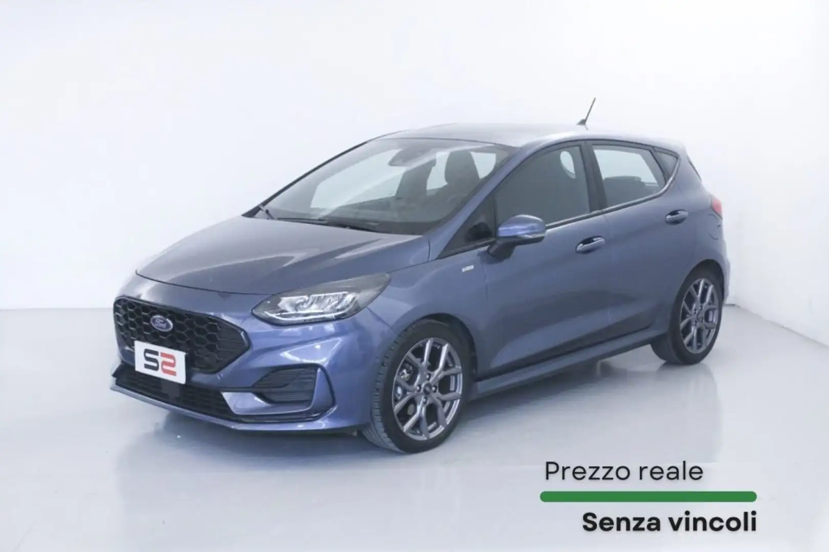 Ford Fiesta 1.0 Ecoboost Hybrid 125 CV ST-Line NEOPATENTATI Azul - 1