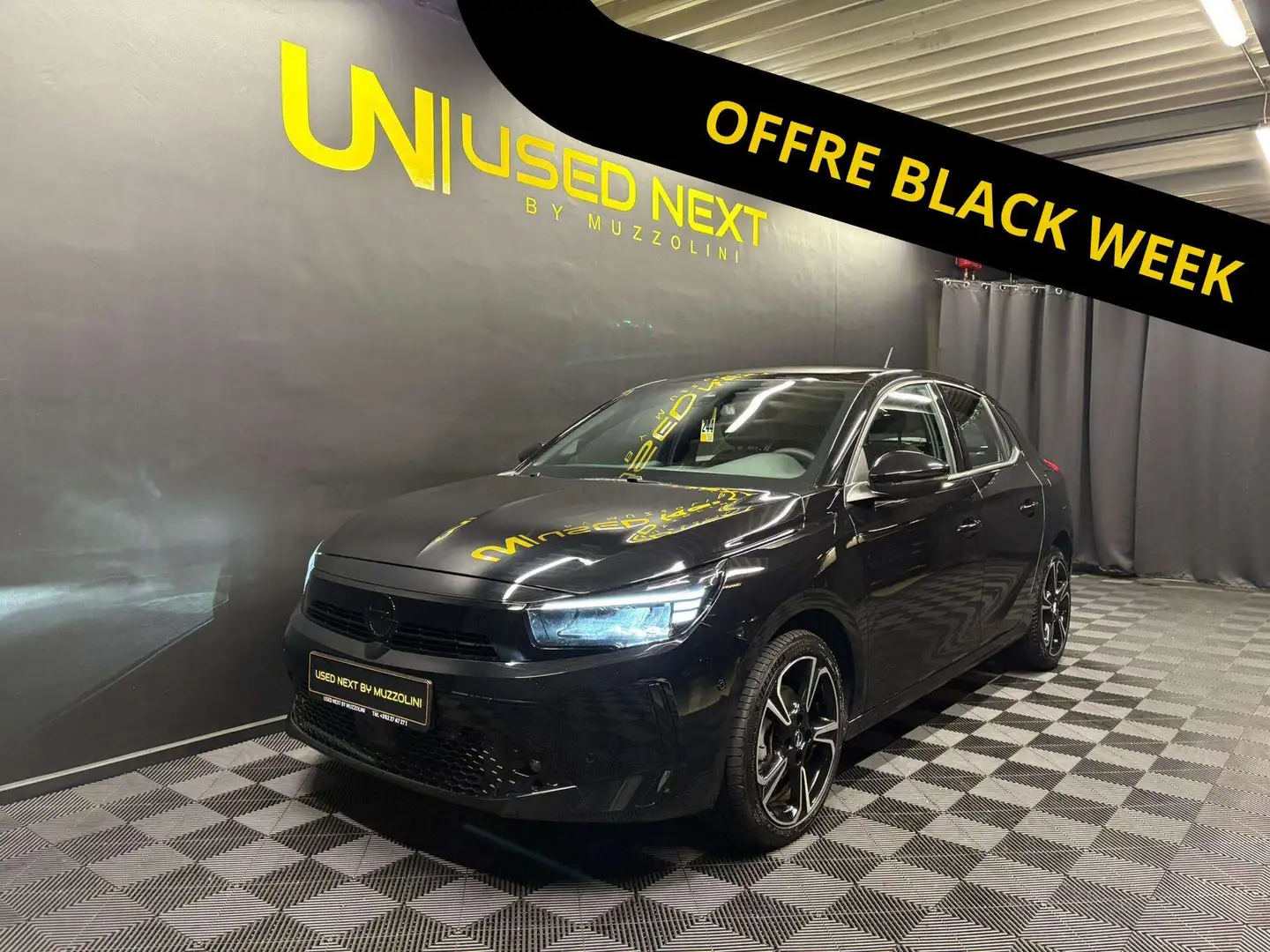 Opel Corsa TURBO Sport 1.2 100cv Man6 / Toit Panoramique -... Zwart - 1