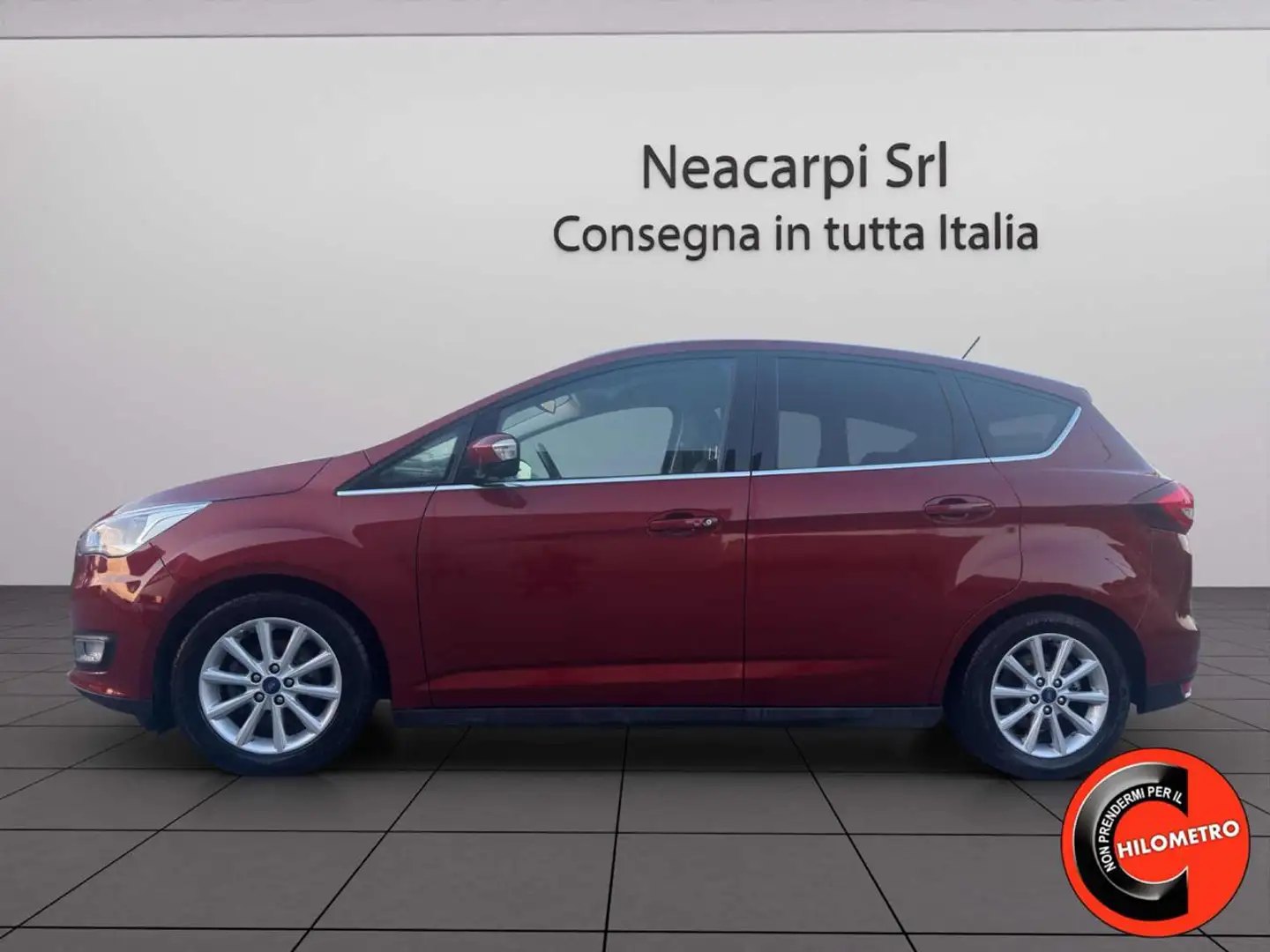 Ford C-Max 1.5 TDCi 120 CV TITANIUM-CRUISE-NAVI-RETROCAMERA- Rot - 2