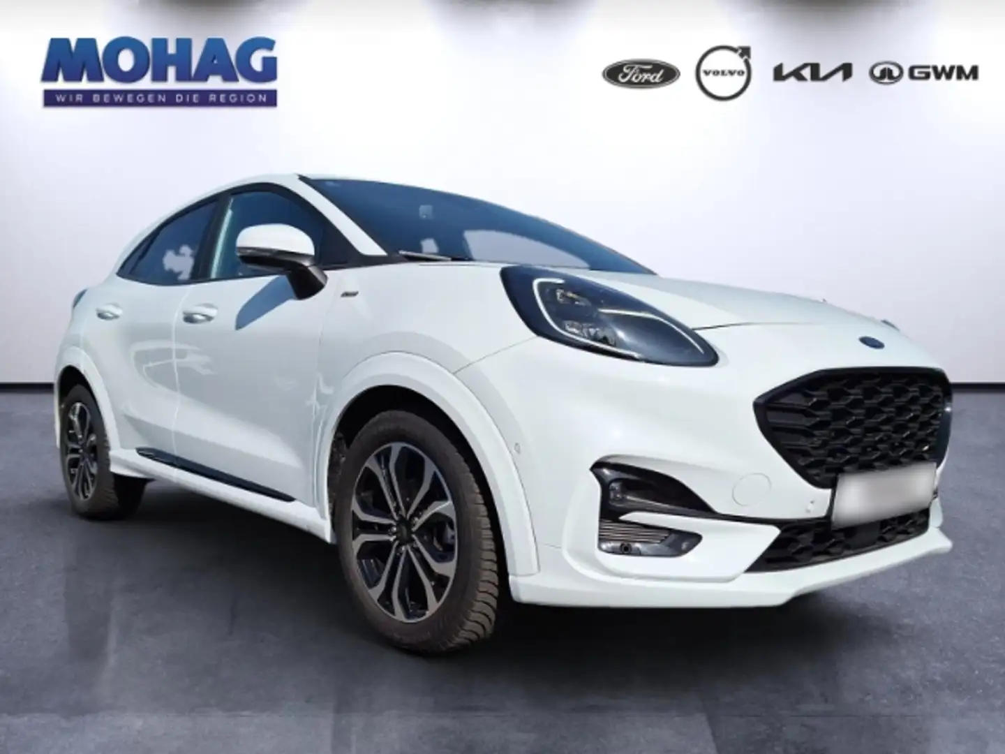 Ford Puma Hybrid 1.0 EcoBoost Mild EU6d ST-Line X Blanc - 2